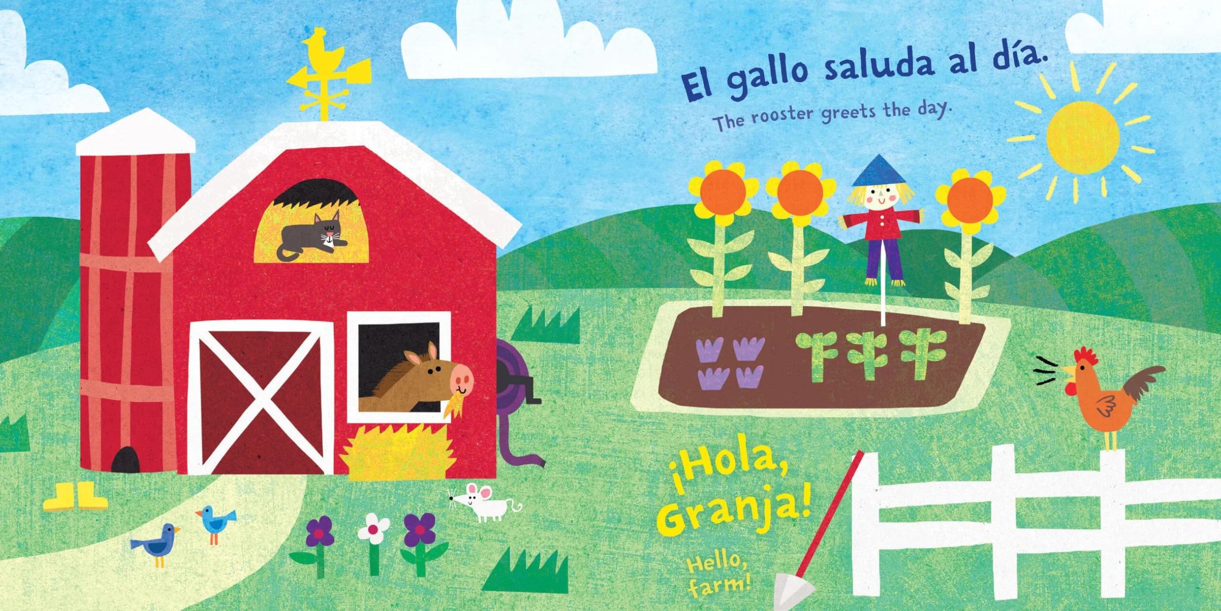 Indestructibles: ¡Hola, Granja! / Hello, Farm!: Chew Proof - Rip Proof - Nontoxic - 100% Washable (Book for Babies, Newborn Books, Safe to Chew)