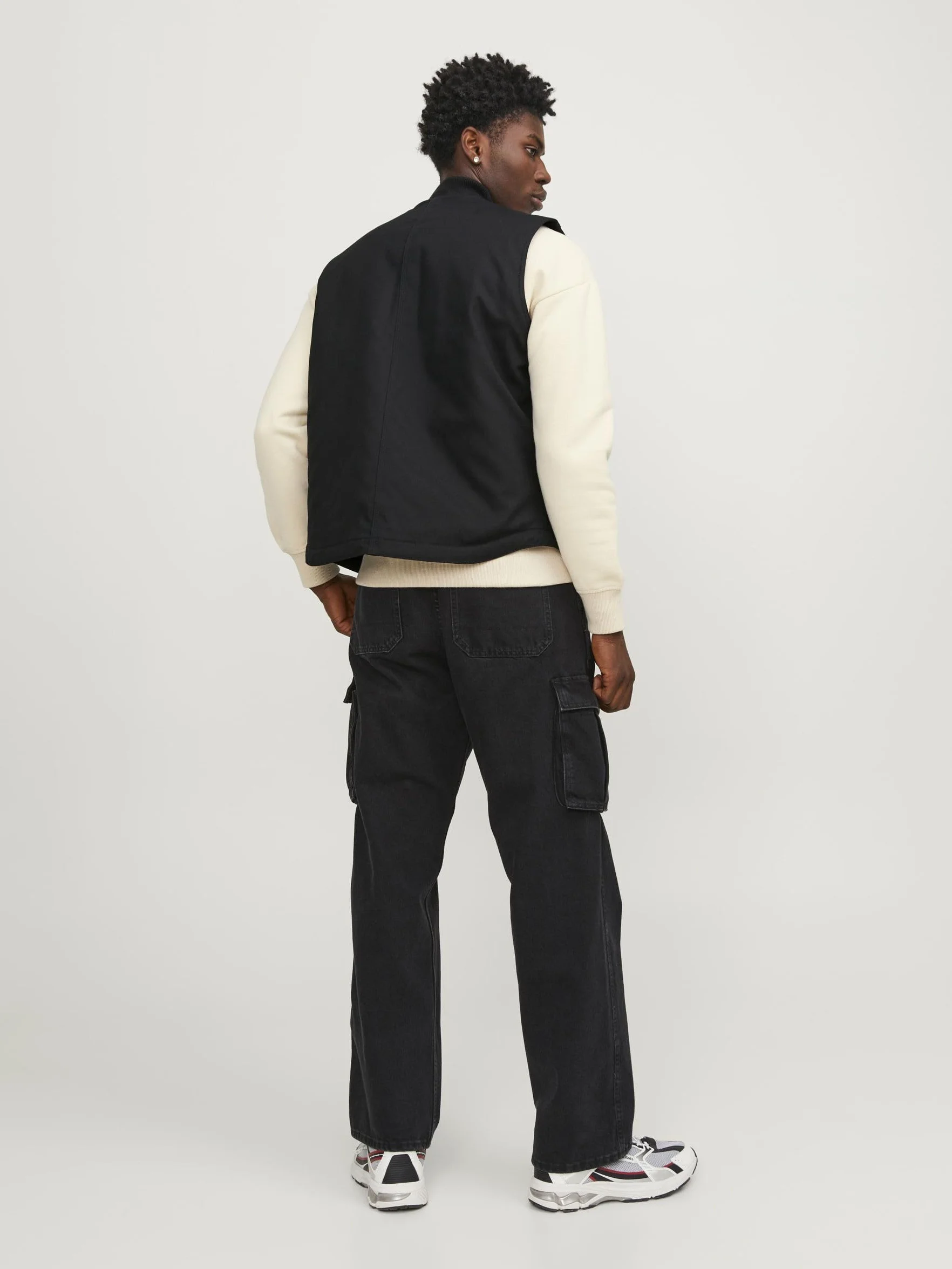 JACK&JONES Męska kamizelka JCOCOLLECTIVE Worker, Crockery, M, Crockery., M