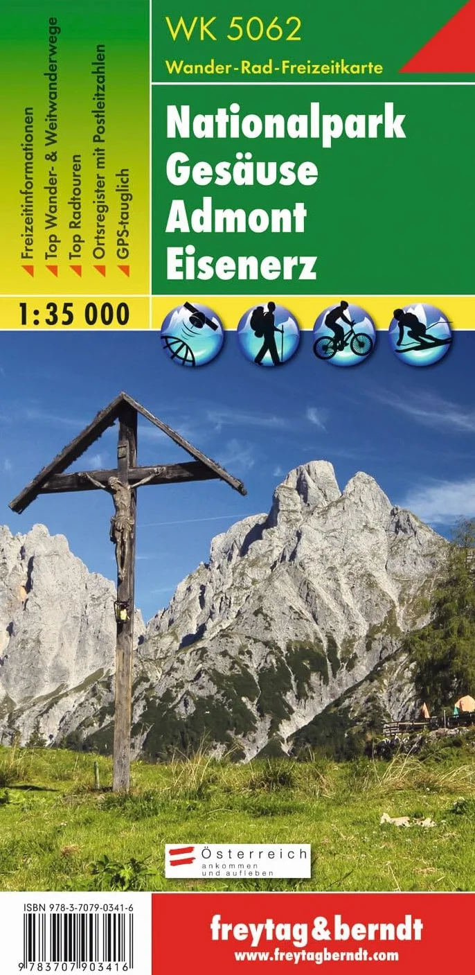 NATIONALPARK GESAUSE ADMONT: Serie Wandern + Freizeit spezial. Ortsregister: WK 5062