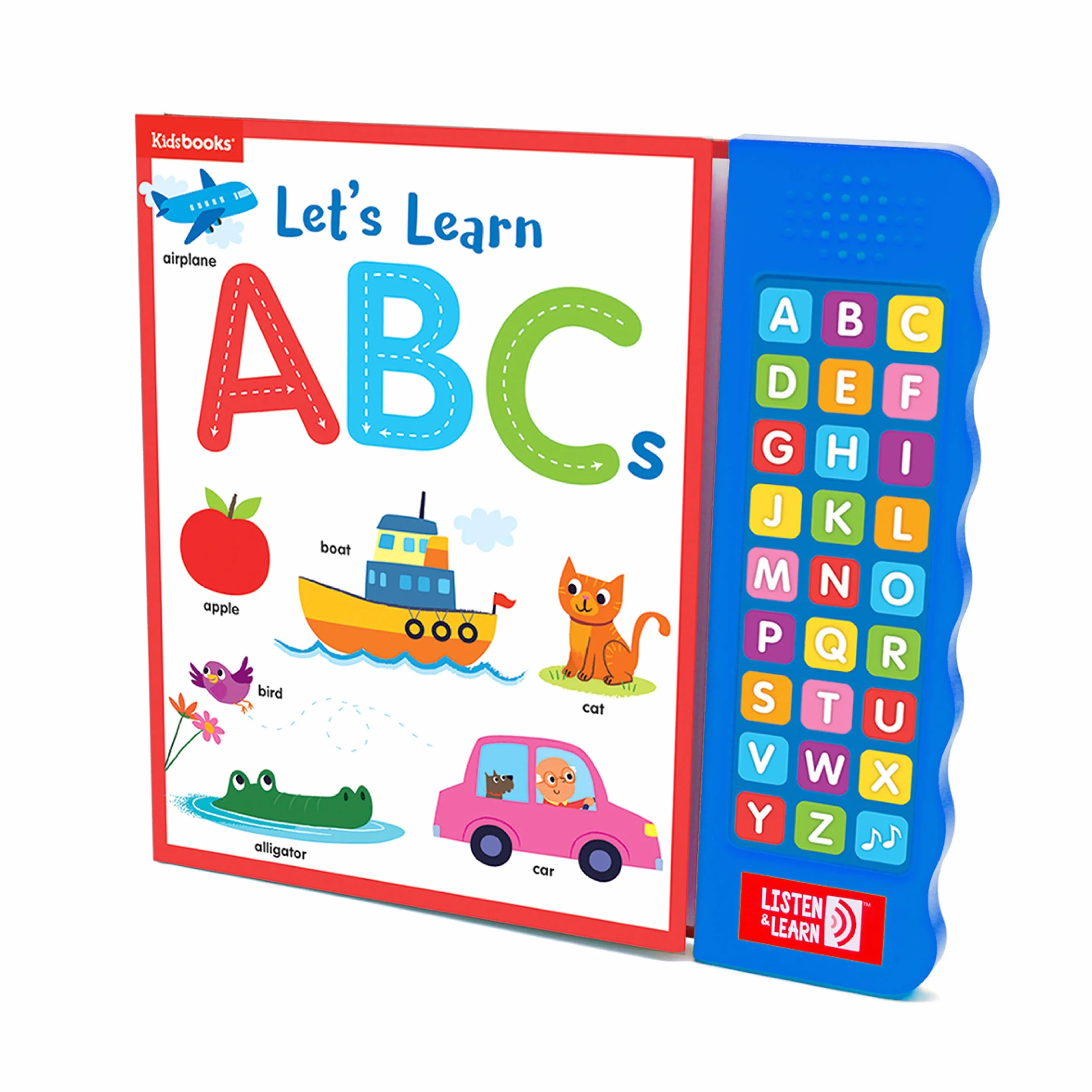 27-Button Sound Book Let's Learn ABCs
