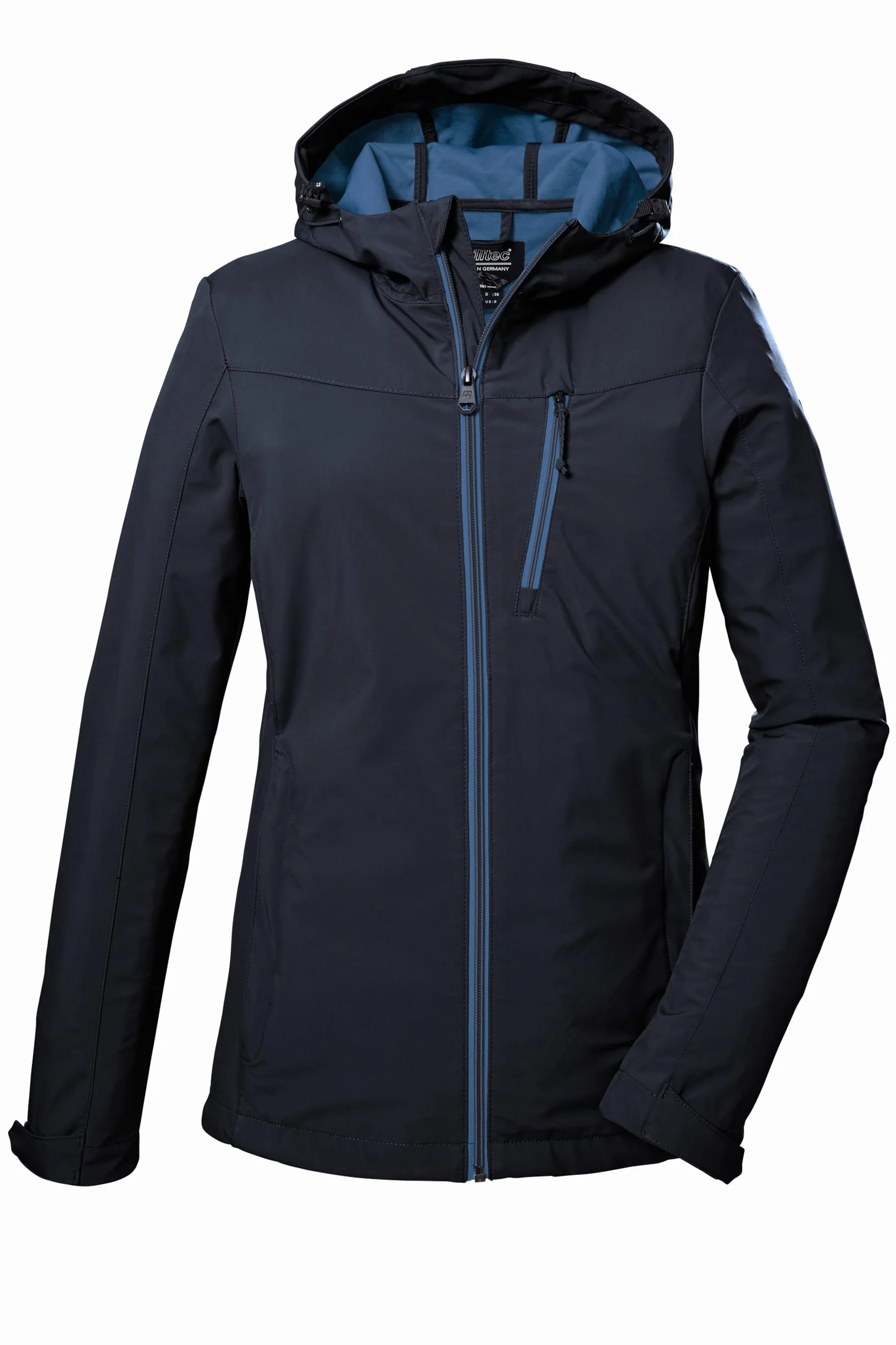 Killtec Kurtka typu softshell/kurtka outdoorowa z kapturem Women´s Kos 89 Wmn Sftshll Jckt