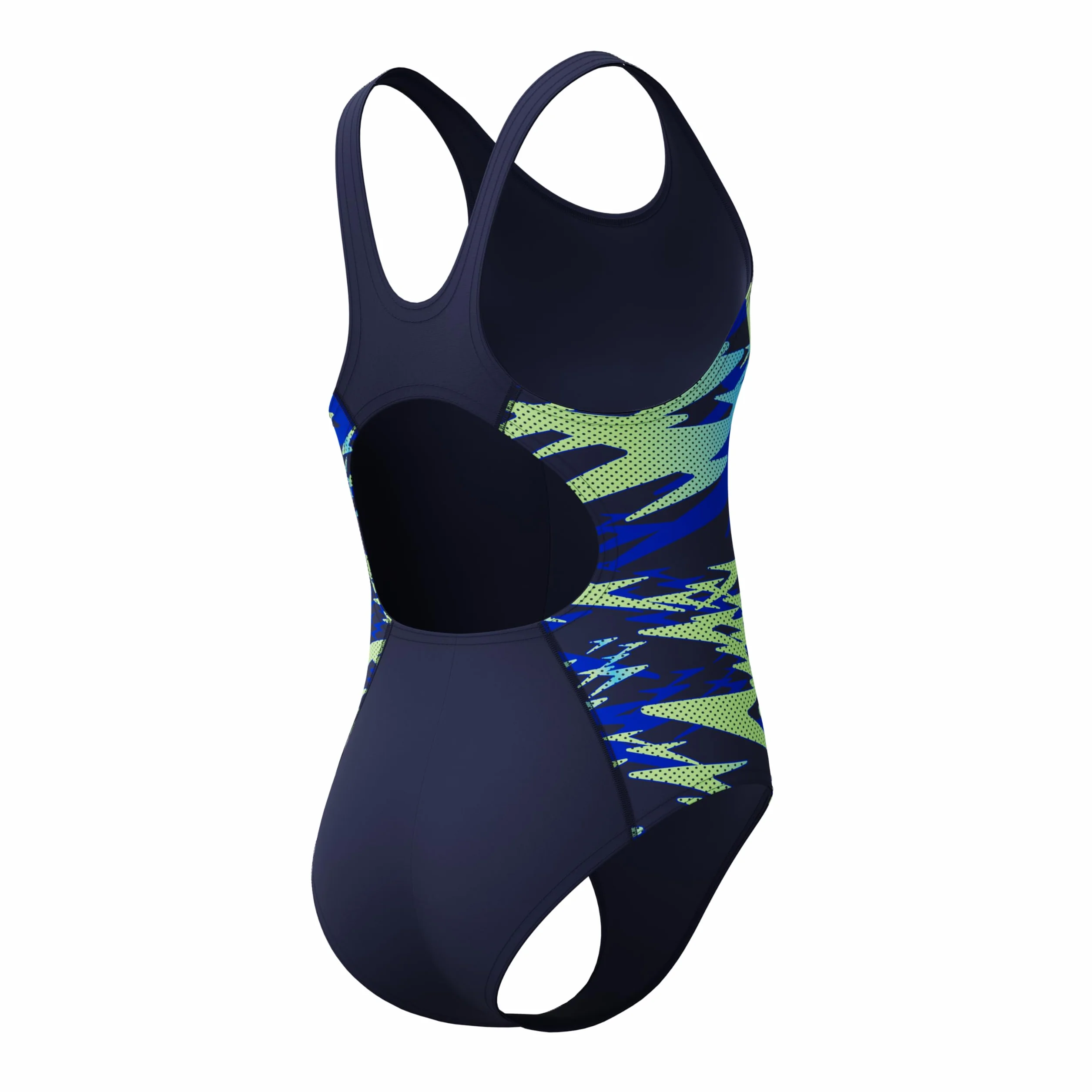 Speedo Strój kąpielowy Dziewczynki Hyperboom Splice Muscleback One Piece