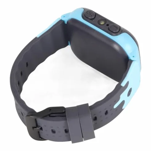 Inteligentny Zegarek dla Dzieci 1,44 Cala Kolorowy Ekran Dotykowy Inteligentny Zegarek dla Dzieci 2G Połączenie Telefoniczne GSM Pozycjonowanie LBS Gry SOS Tryb Klasowy (BLUE)
