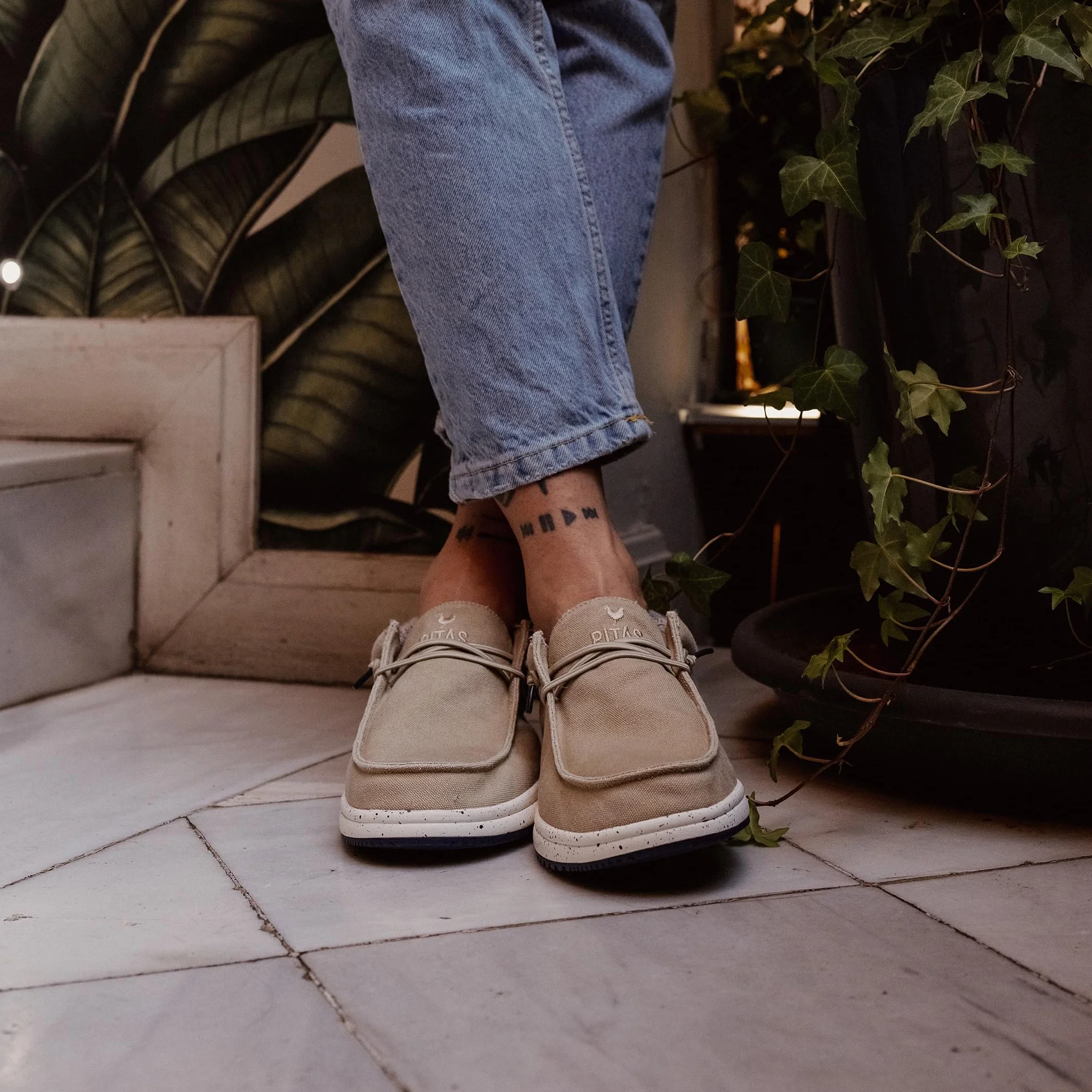 WALK IN PITAS | Nias | Męskie mokasyny na lato | Letnie buty do łodzi | Męskie sportowe | trampki na co dzień | Buty żeglarskie | Buty wsuwane | Buty Walkinpitas