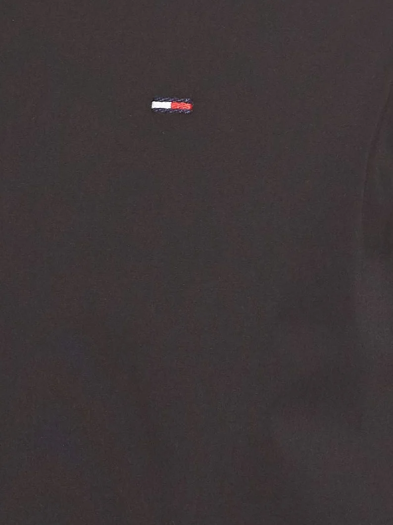 Tommy Jeans Męska Original Stretch Koszula z Długim Rękawem, Timmy Black 078, L