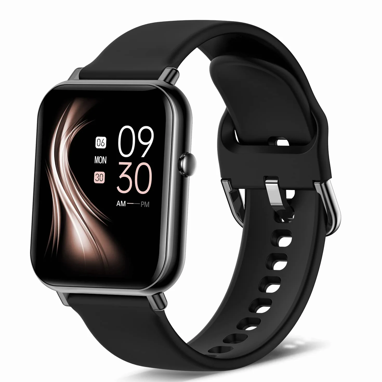 Smartwatch Mężczyźni Kobiety,1,69'' Zegarek Smartwatch z Saturymetrem,Krokomierz,Monitor tętna,Zegarek Fitness z Wodoodporny IP68 25 Tryb Sport dla Androida&iOS