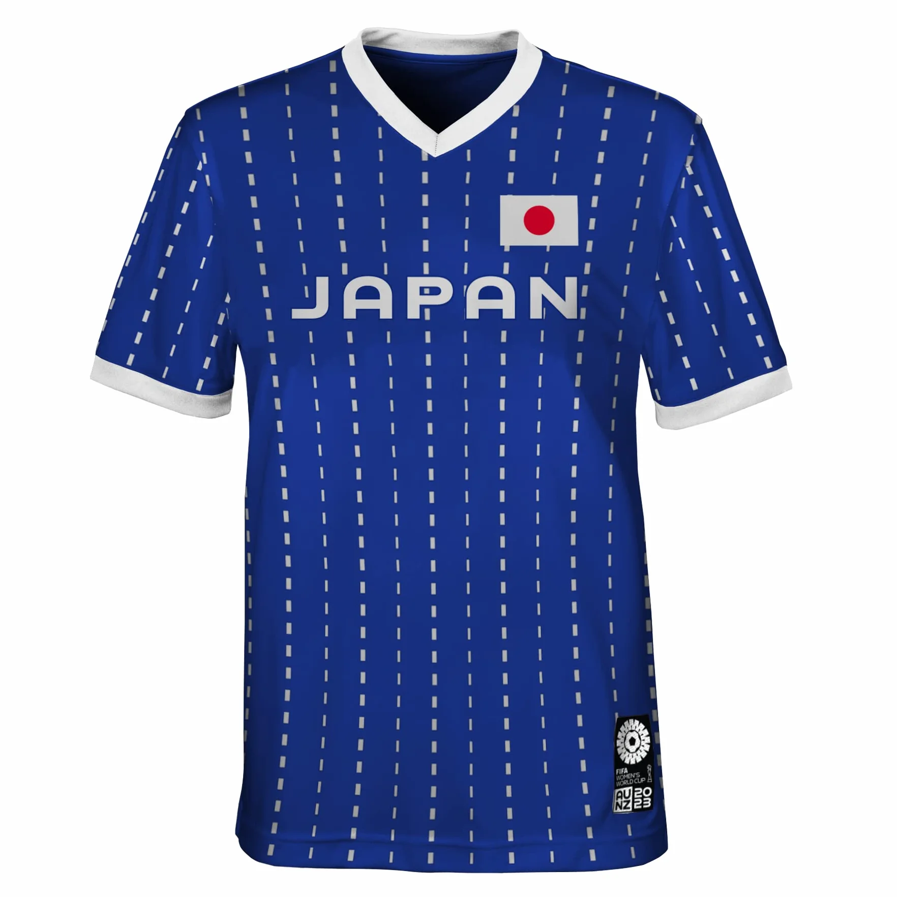 FIFA Jersey oficer drużyny młodzieżowej w piłce nożnej kobiet 2023, Japonia koszulka, niebieski, 10-12 lat jednoosobowy dorosły, niebieski