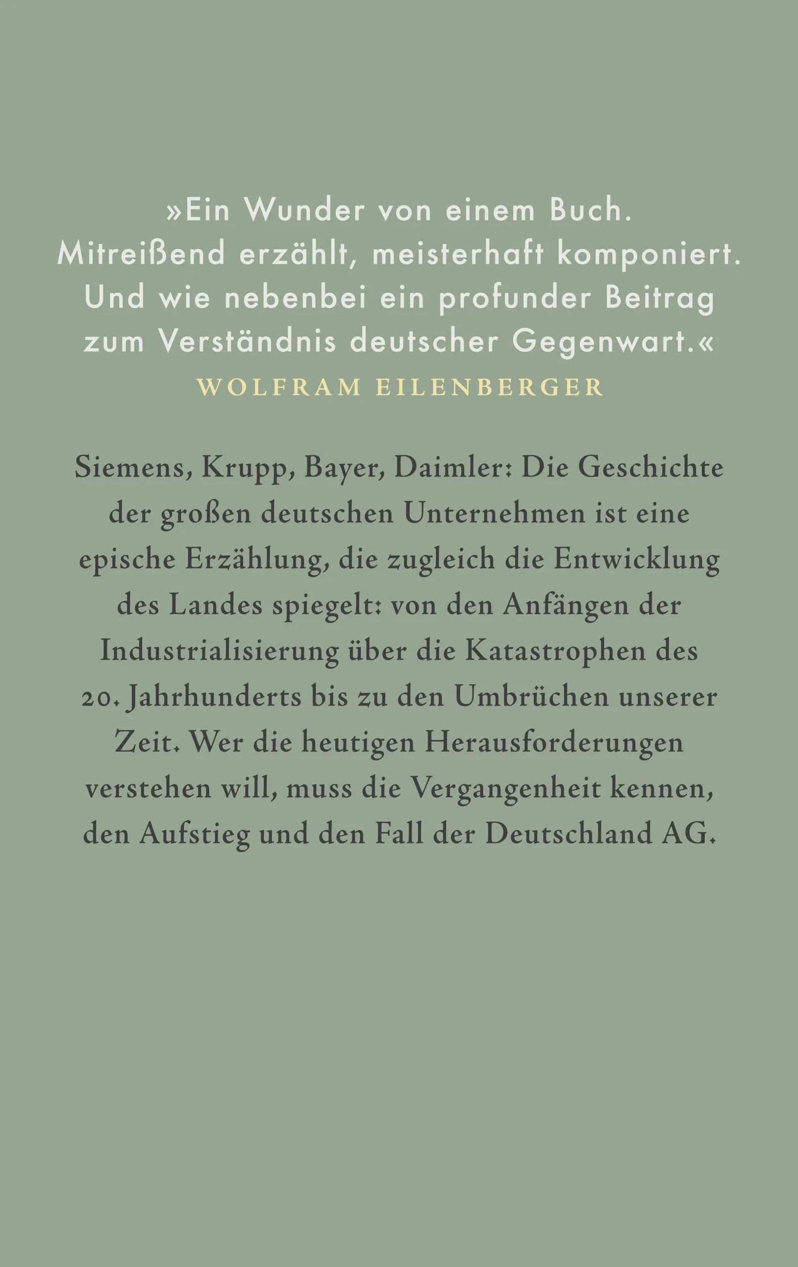 Dreihundert Männer: Aufstieg und Fall der Deutschland AG | Eine glänzend erzählte Geschichte der deutschen Wirtschaft | Gewinner Deutscher Sachbuchpreis 2026