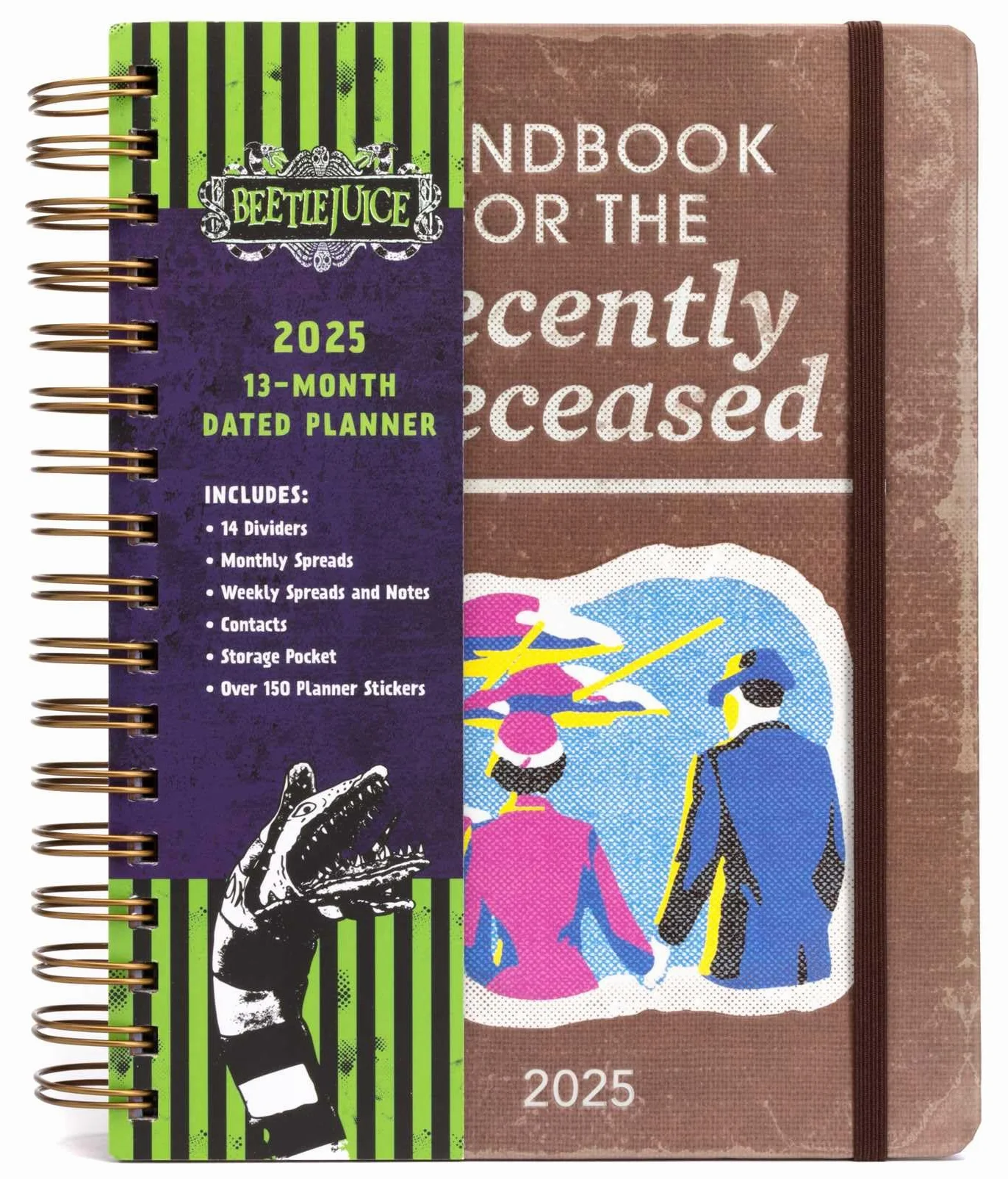 2025 Beetlejuice 13-Month Weekly Planner