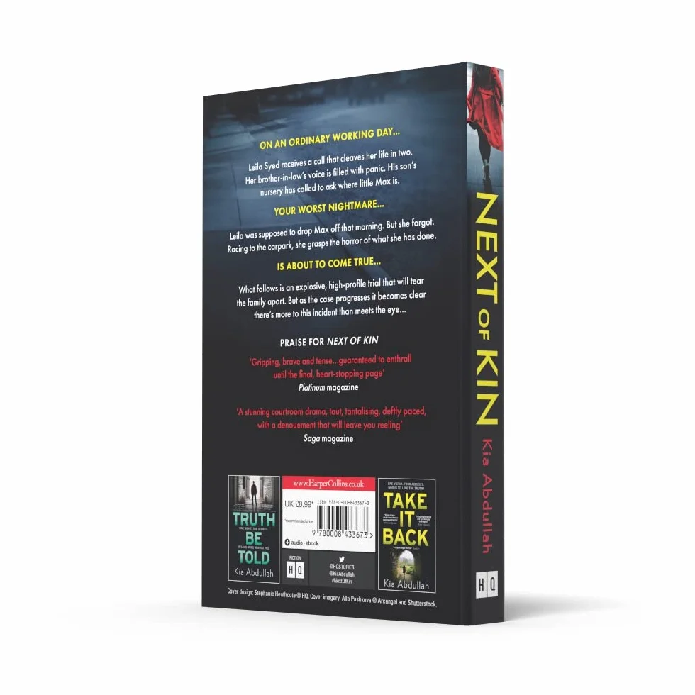 Next of Kin: A compelling and shocking psychological legal crime thriller that you won’t want to miss!