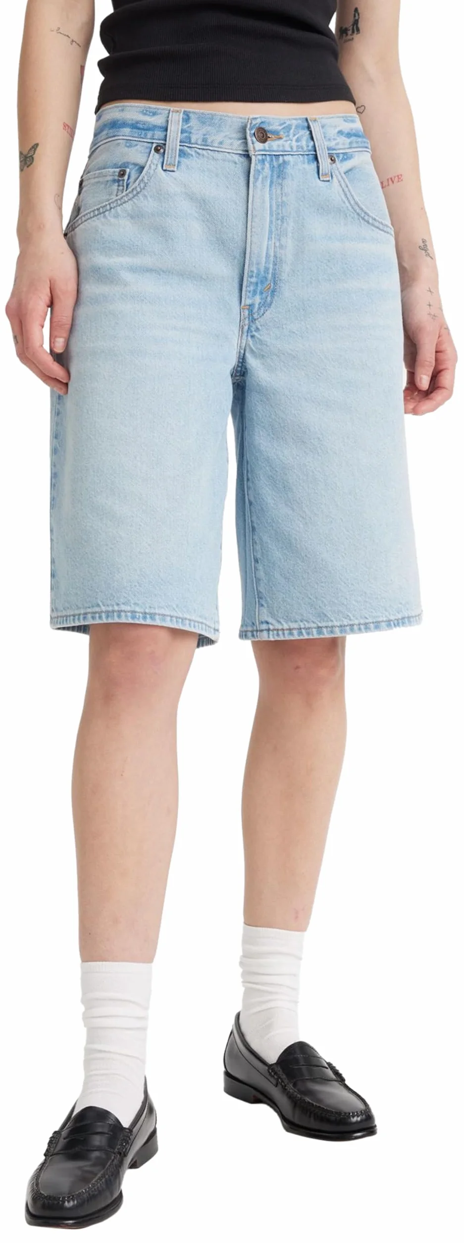 Levi's Baggy Dad Jort - Szorty jeansowe Kobiety