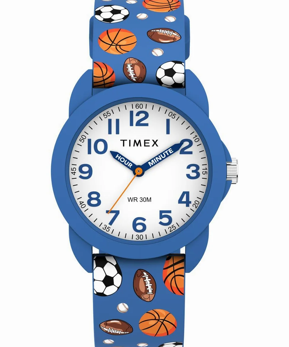 Timex Dziecięcy analogowy zegarek kwarcowy na rękę Kids Time Teacher