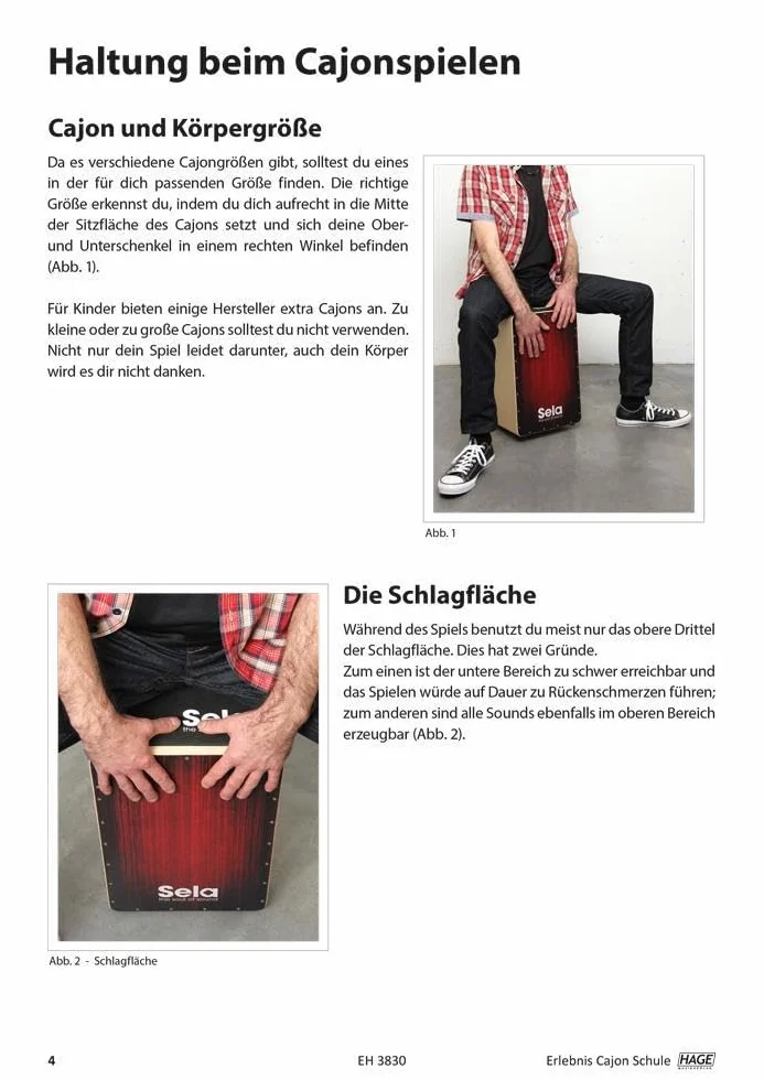 Erlebnis Cajon Schule (mit MP3-CD): Der schnelle und einfache Einstieg ins Cajonspiel!Ohne Vorkenntnisse tolle Grooves spielen - Fu¨r alle Altersstufen!