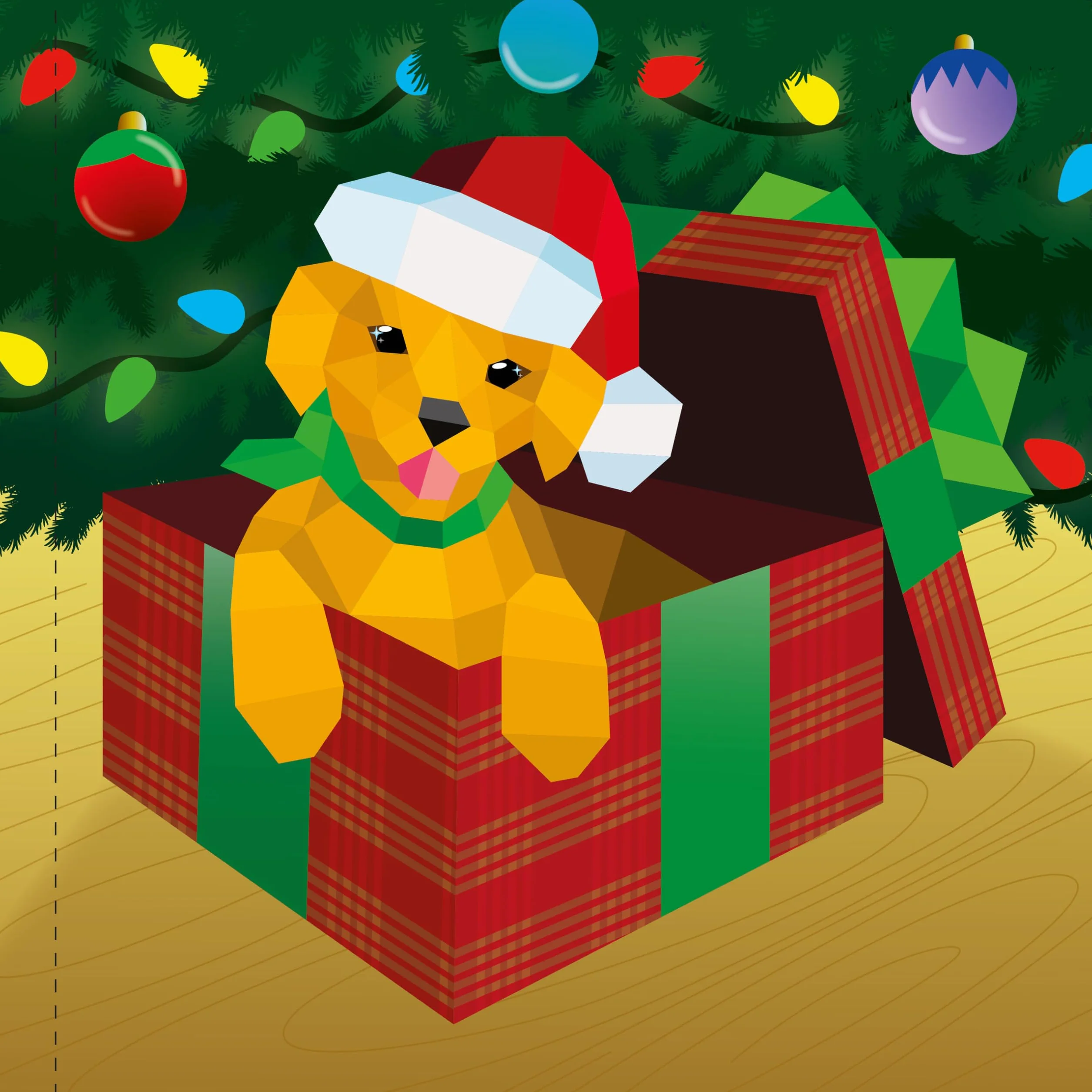 Paint by Sticker Kids: Holly Jolly Christmas: Create 10 Pictures One Sticker at a Time! Includes Glitter Stickers