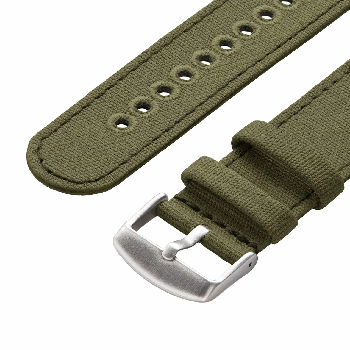 Archer Watch Straps - Materiałowa Bransoletka z Płótna do Zegarków Męskich i Damskich z Zapięciem - Różne Kolory