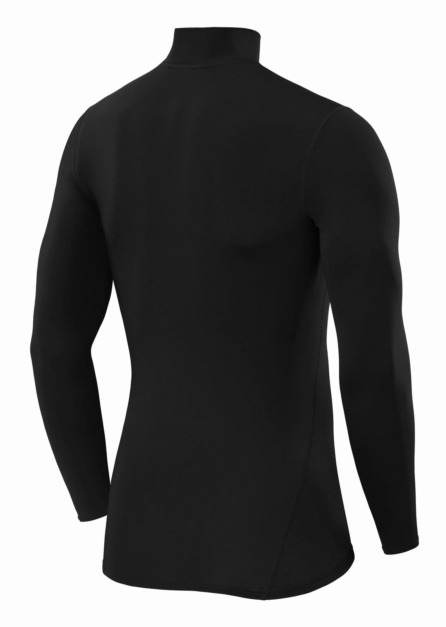 TCA Meskie Pro Performance Koszulka termoaktywna z dlugim rekawem i kompresja - Mock Neck