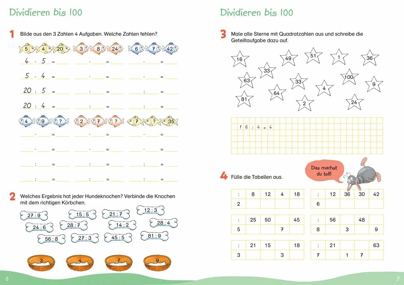 Fit für Mathe 3. Klasse. Mein Übungsheft: Rechnen bis 1000, Grundrechenarten, Sachaufgaben und Geometrie wiederholen und üben. Am Lehrplan orientiert. Mit Lösungsheft und Stickerbogen