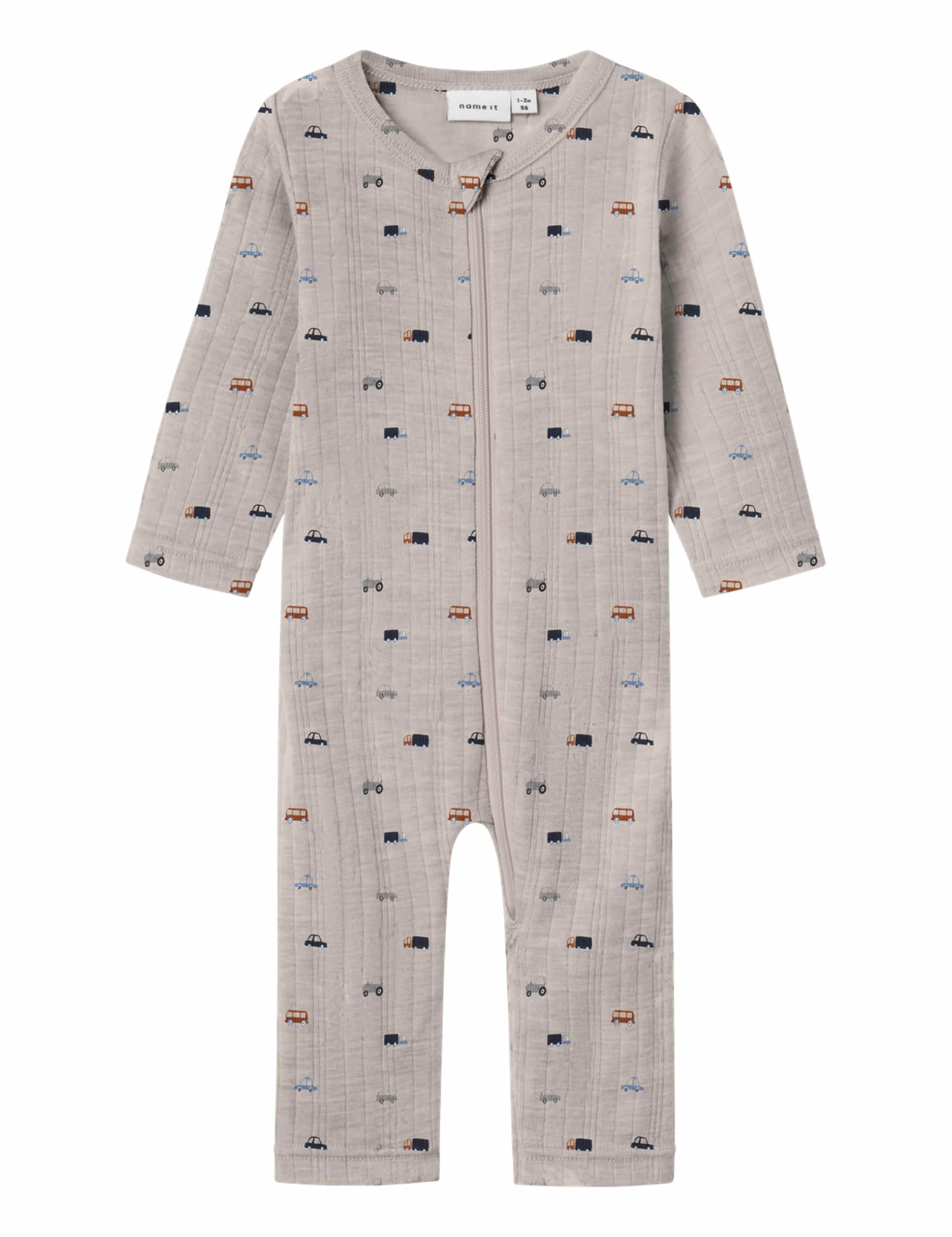 NAME IT Nbmwang Wool Needle Nightsuit Noos, Nacreous Cloud, 80