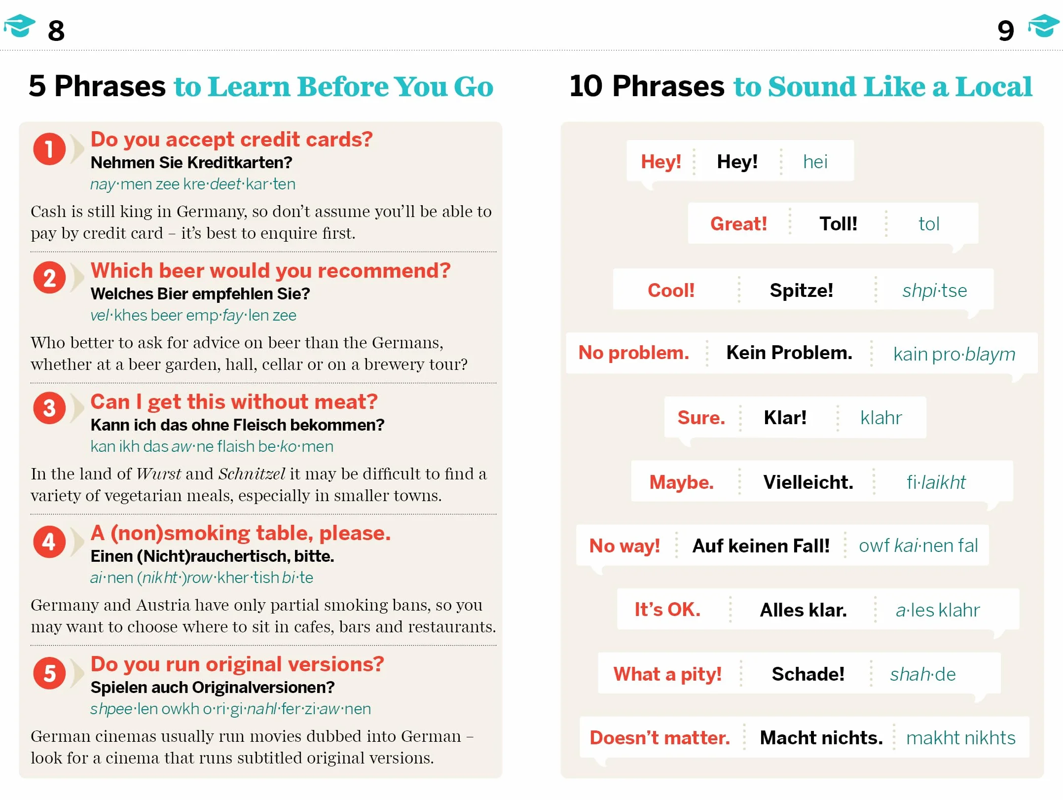 German Phrasebook & Dictionary 8ed- Anglais