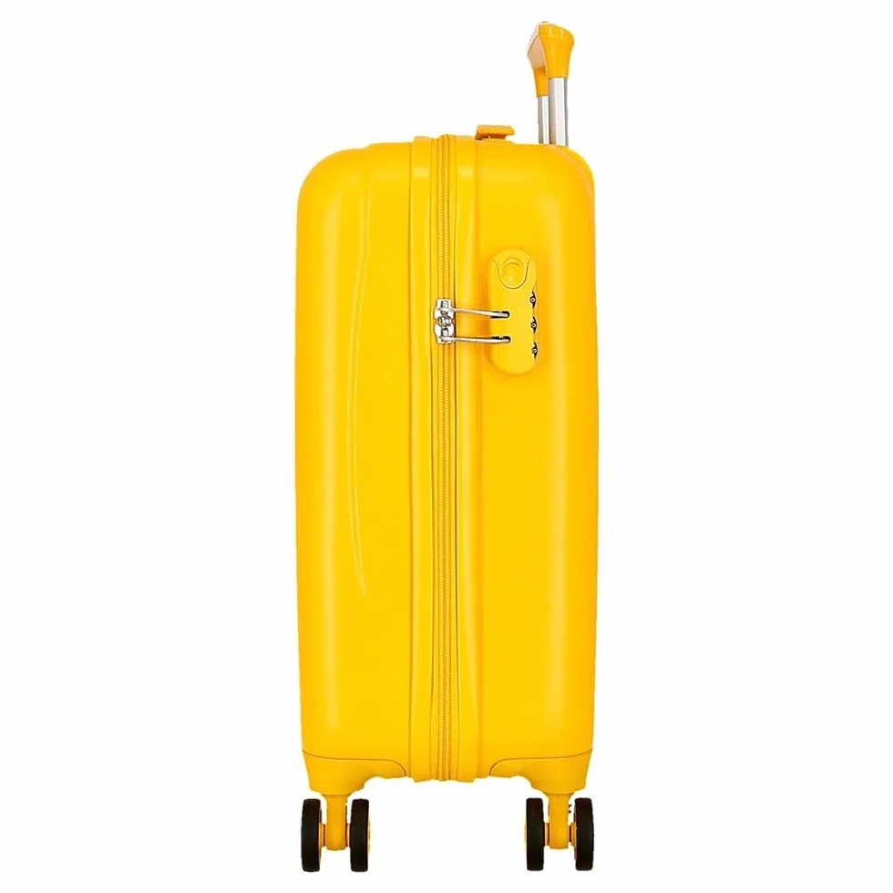 Joumma Disney Król Leon Explorer walizka kabinowa żółta 38 x 55 x 20 cm sztywna 2 kg zamek szyfrowy z boku ABS 2 kg 34 L bagaż podręczny, Żółty, Talla única, walizka kabinowa