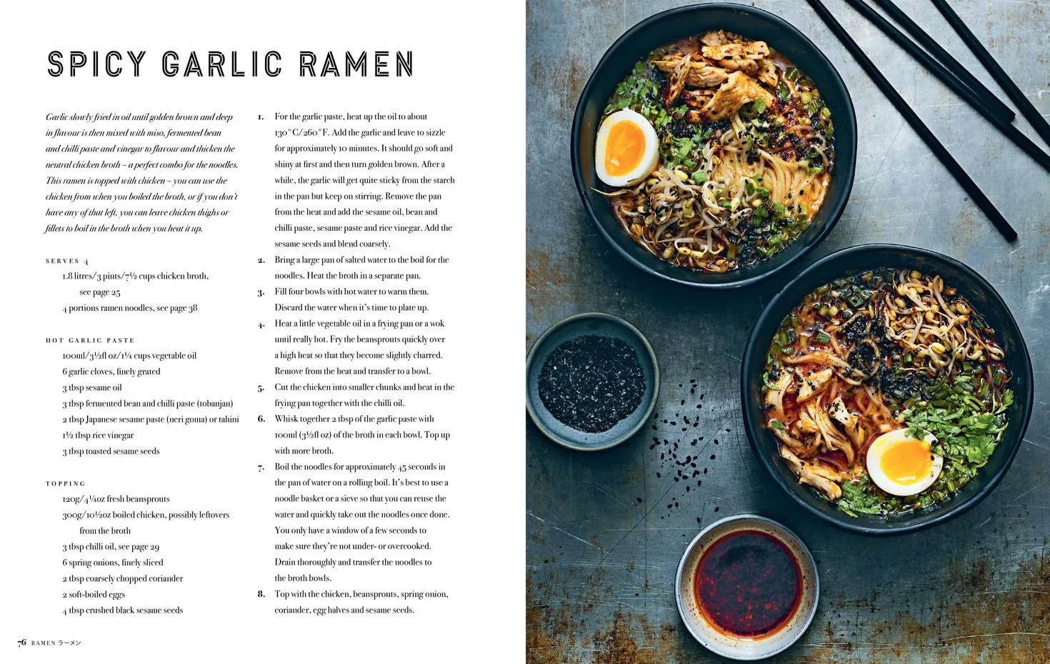 Ramen: The Japanese-inspired cookbook packed with fresh and healthy recipes for home chefs