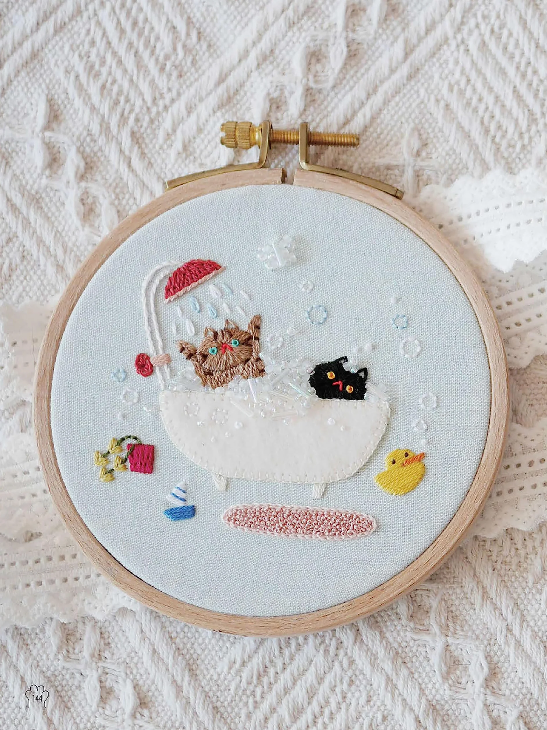 Cat Mania Embroidery: Zany and Fun Feline Motifs