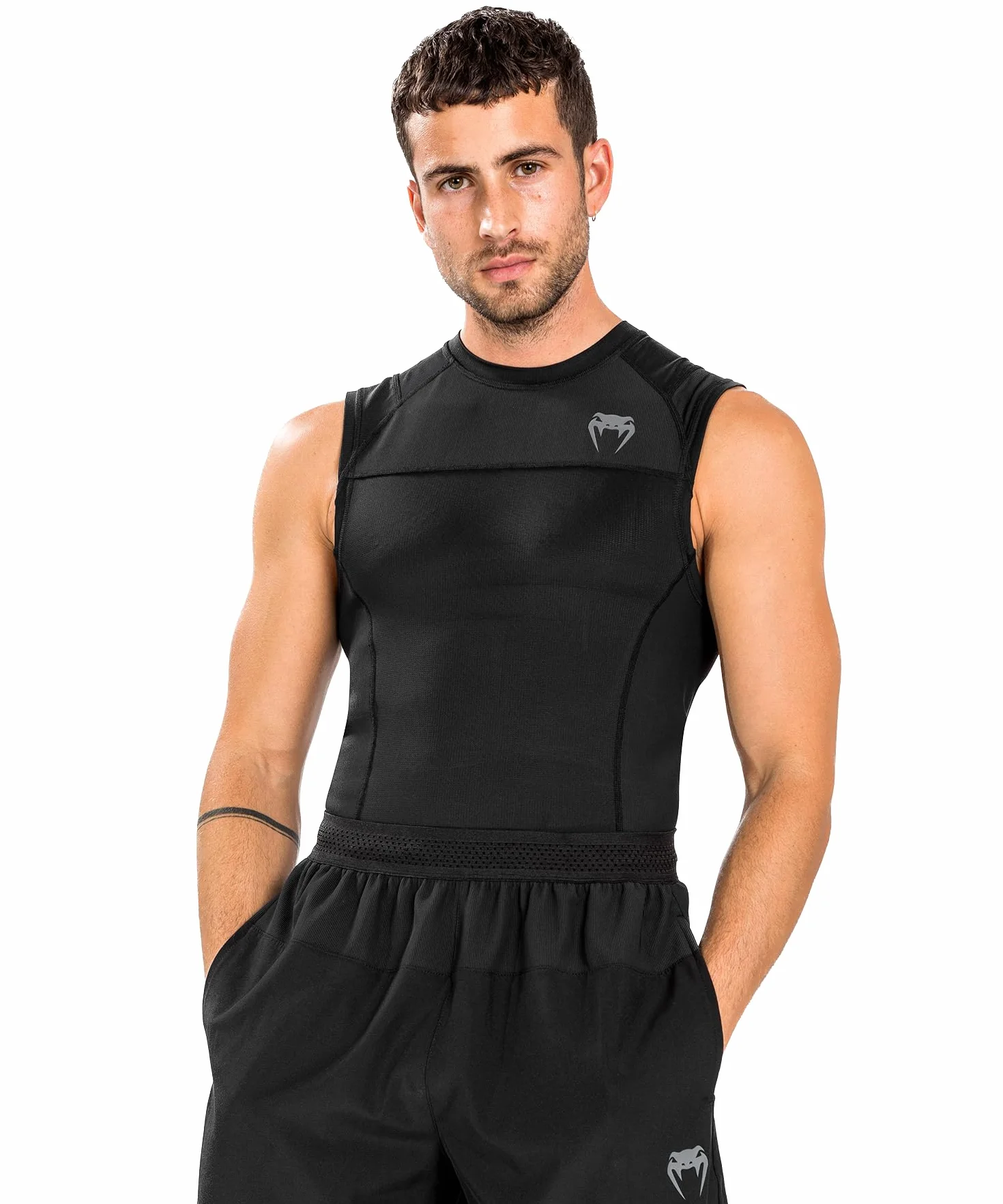 Venum Koszulka Mężczyźni Venum G-fit Air Rashguard Sleeveless - Black