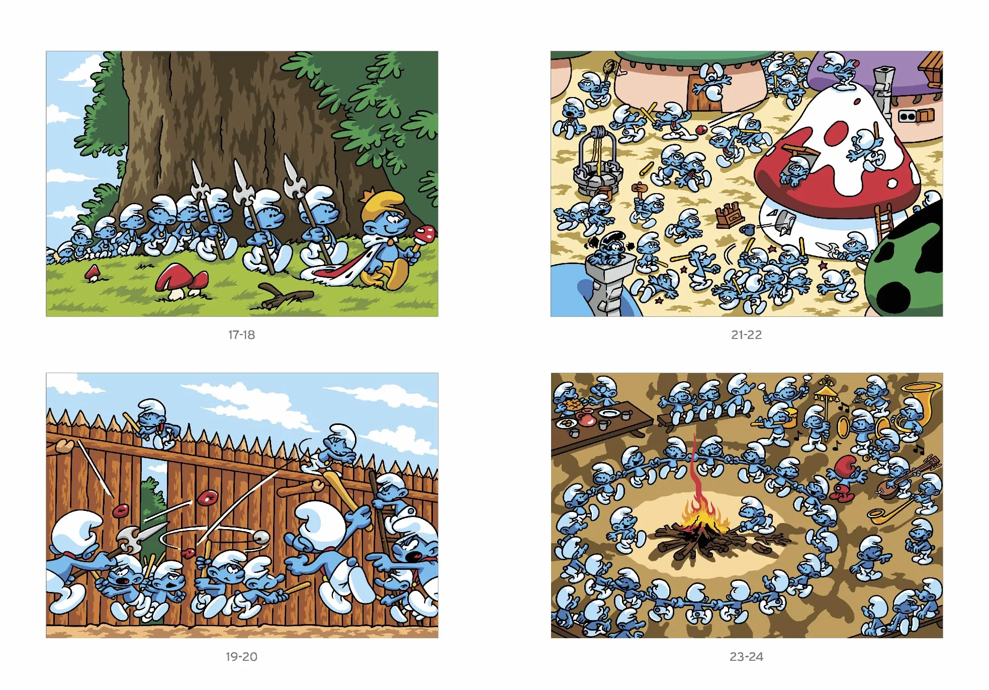 Coloriages mystères - Schtroumpfs Tome 2