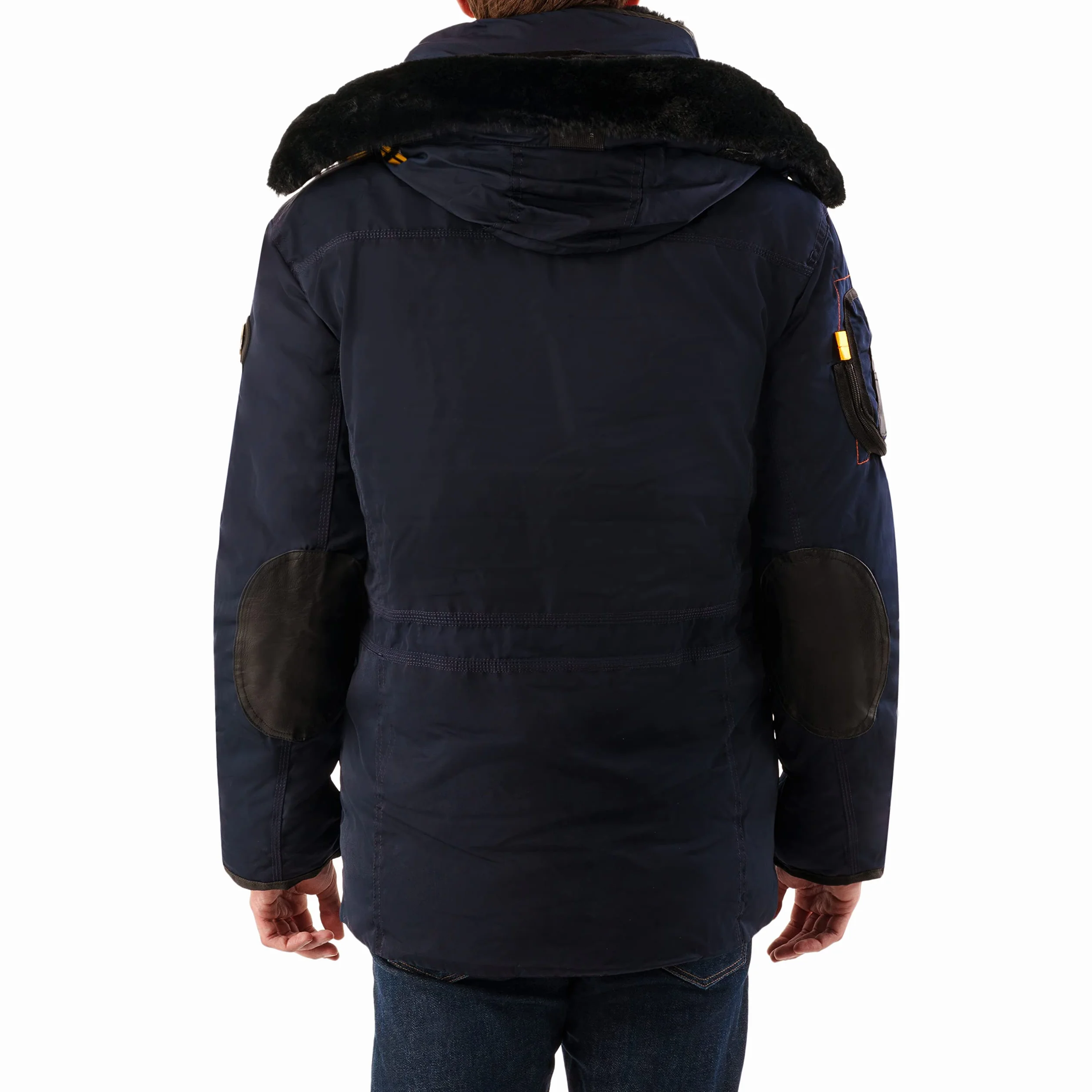 Geographical Norway Acrobate Men ciepła parka dla mężczyzn, na jesień i zimę, szeroki płaszcz, odporny na działanie wody, z kapturem, ciepła kurtka, wiatrówka dla mężczyzn, idealny prezent