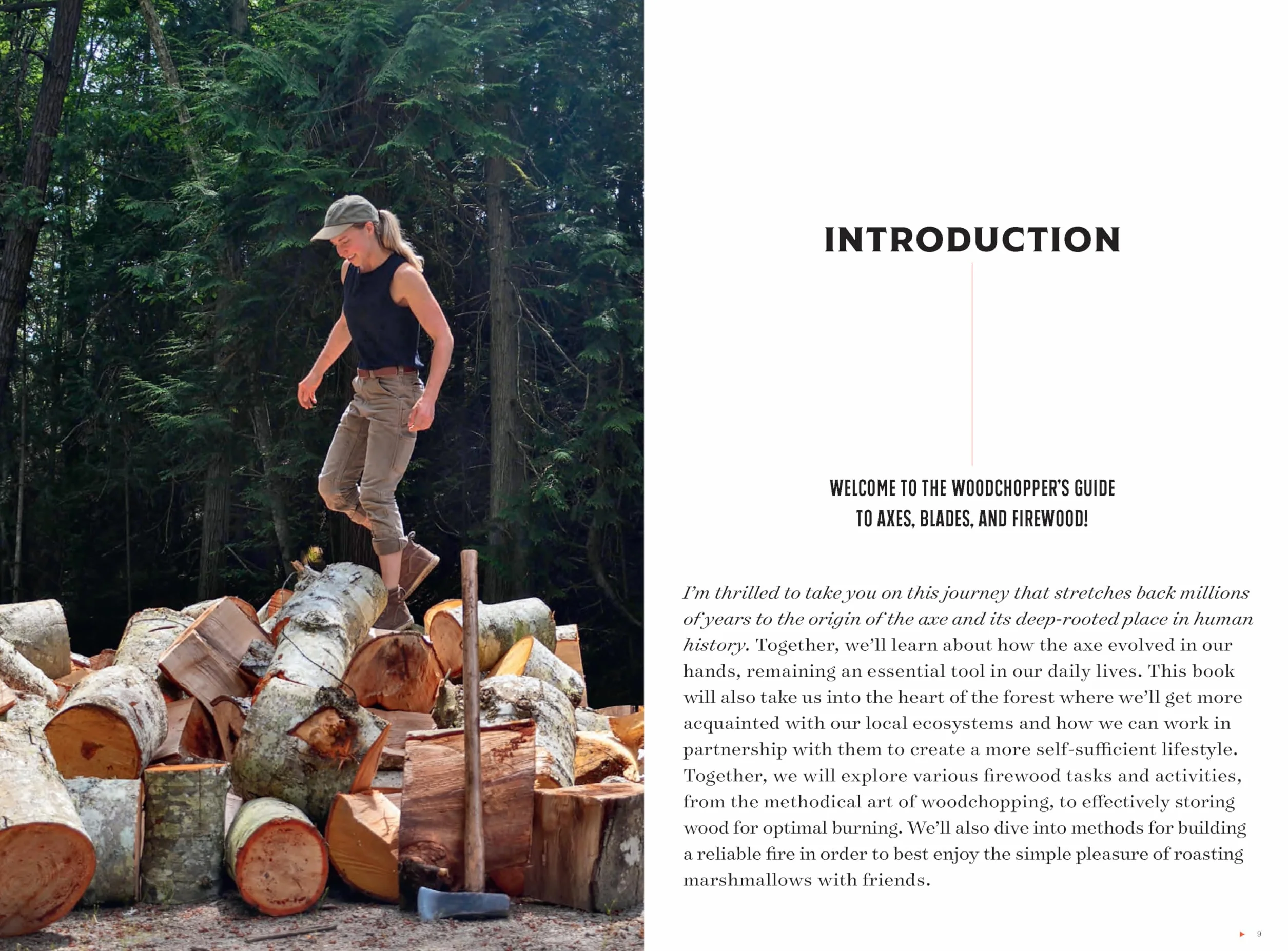 Axe in Hand: A Woodchopper's Guide to Blades, Wood, and Fire