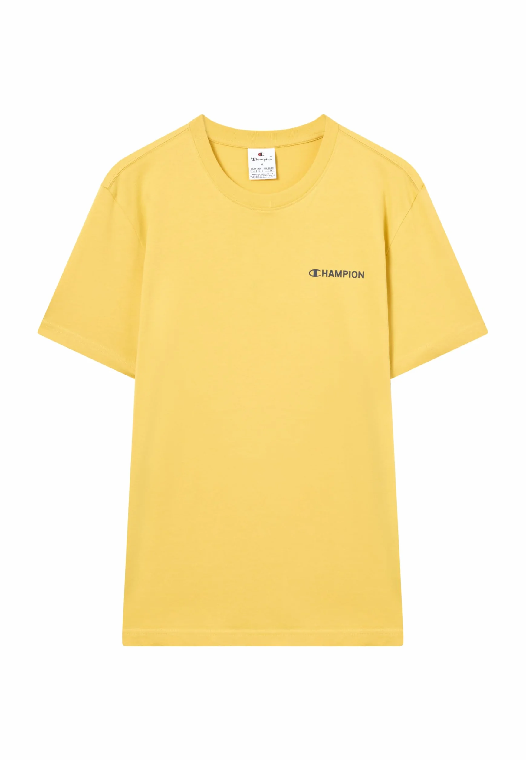 Champion Legacy Men, graficzny T-shirt z okrągłym dekoltem, M, żółty, ŻÓŁTY, M