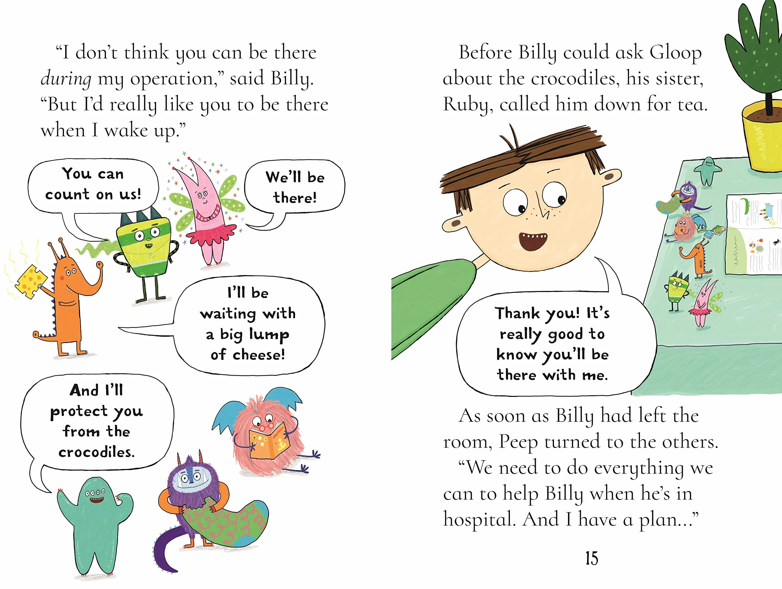 Monsters go to Hospital (Billy and the Mini Monsters)