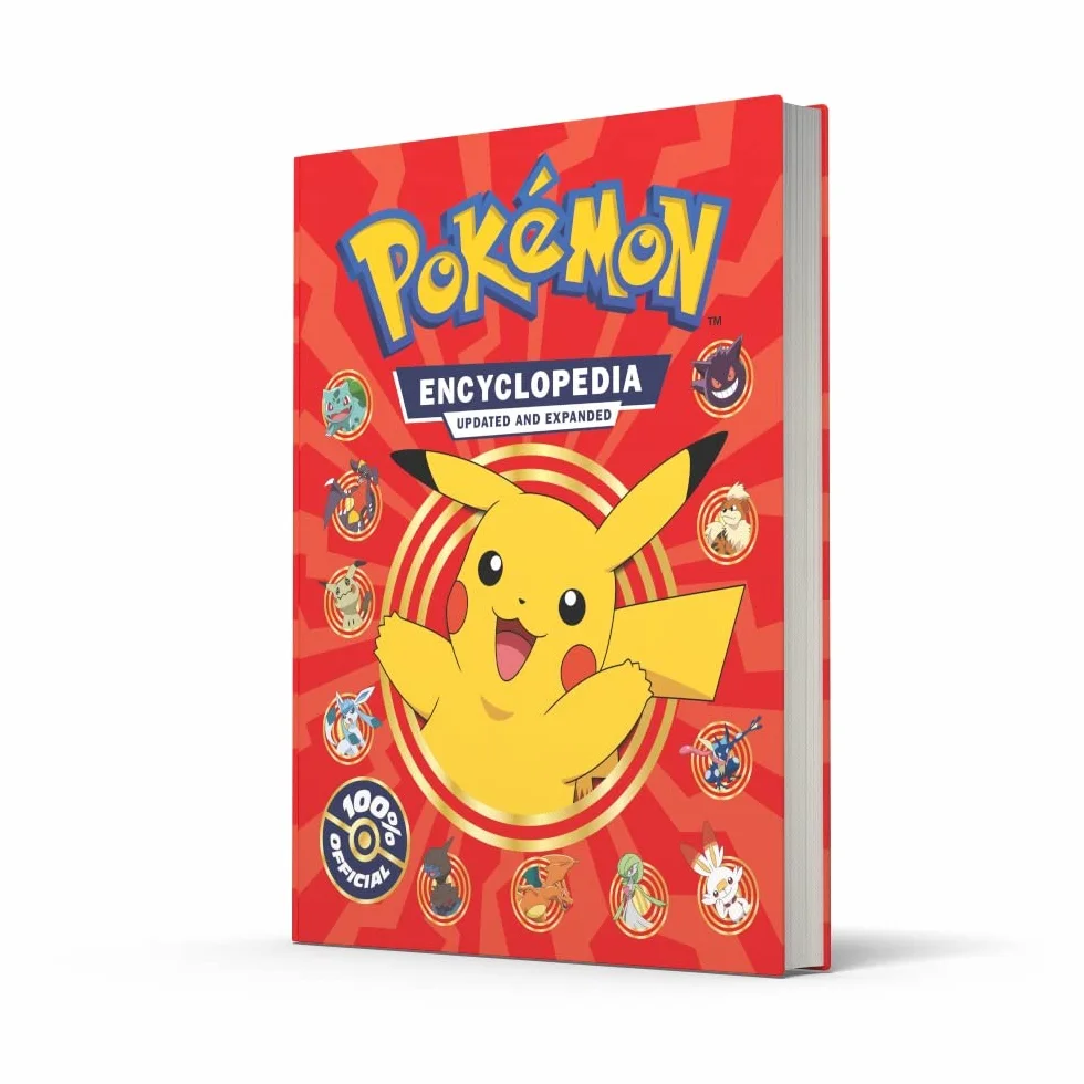 Pokémon Encyclopedia Updated and Expanded 2022: The Ultimate Character Book for Every Pokémon Fan