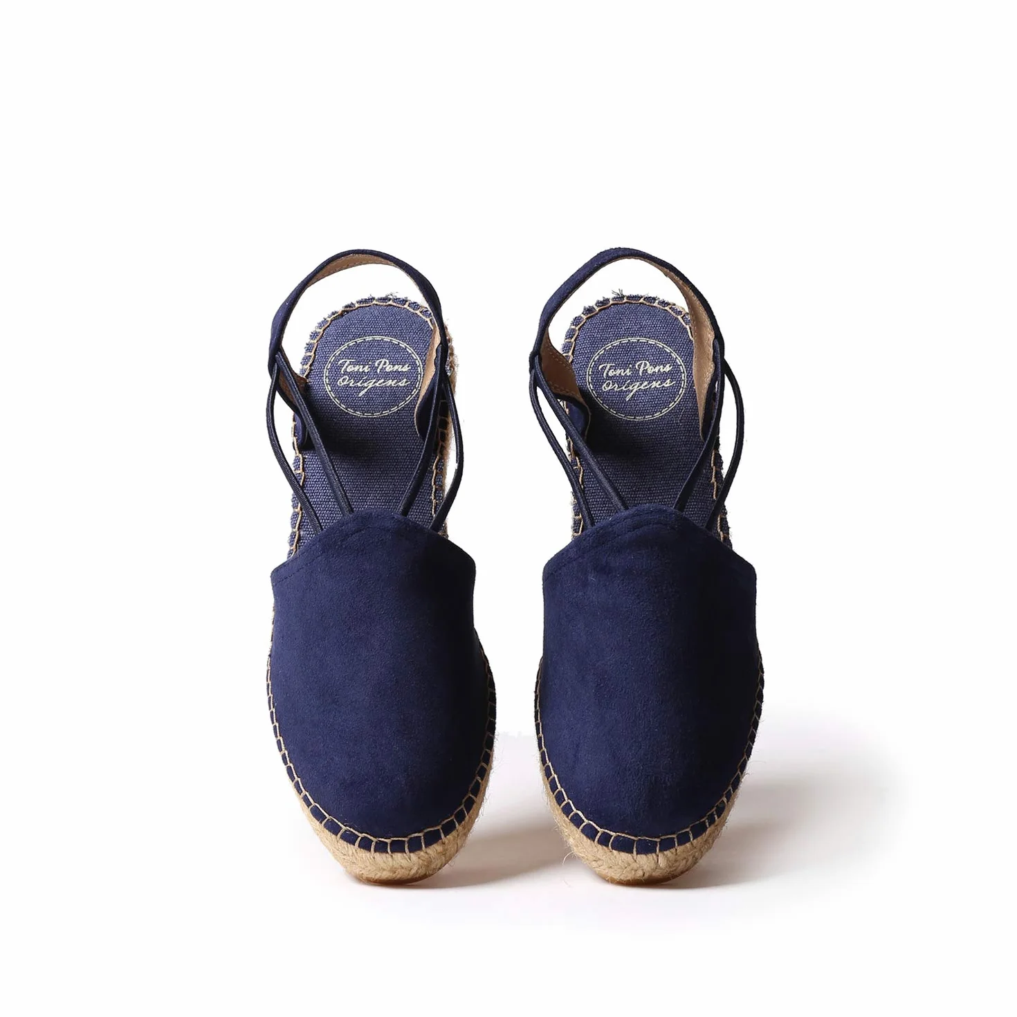 TONI PONS TREMP -Toni Pons women's wedge espadrille made of suede.