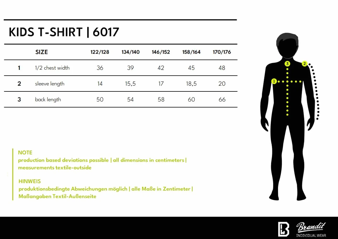 Brandit Army T-Shirt dzieci?cy Army Bundeswehry Shirt Kids BW PODKO?CIE Uni & CAMO, Woodland, 170-176