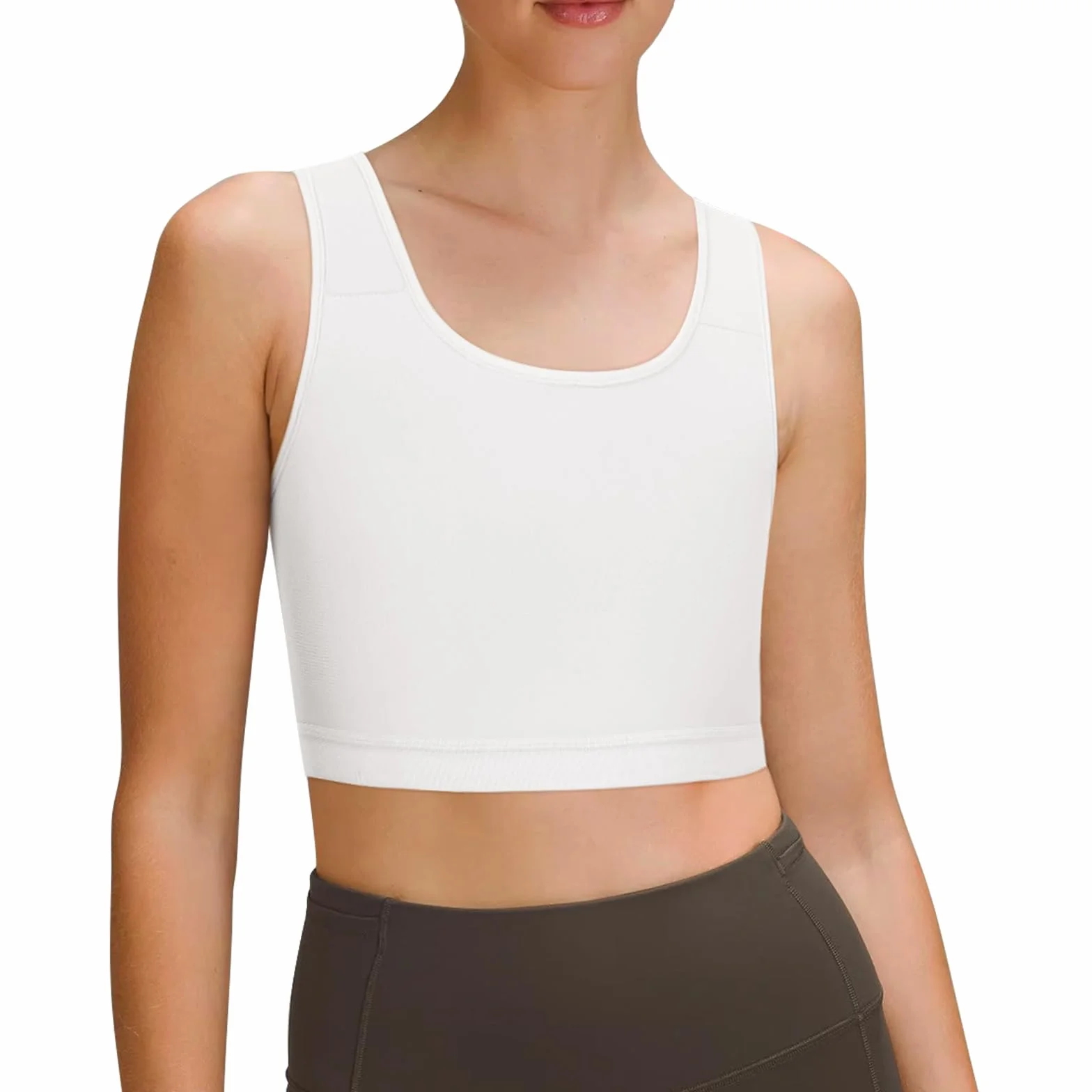 Transgender Chest Binder FTM Binder Trans półpiersiowy biustonosz kompresyjny tank top