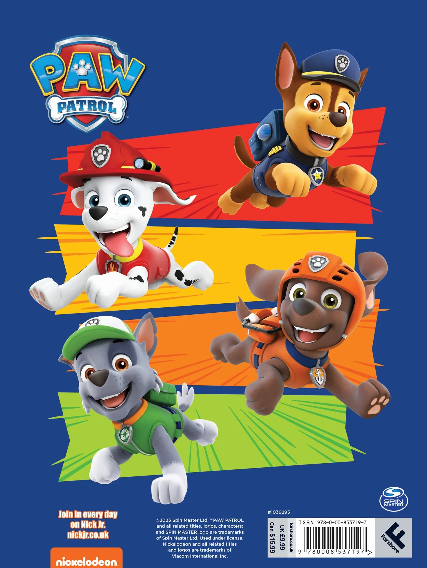 Paw Patrol Annual 2024: Brand-New Illustrated Gift Annual for Children, perfect for fans of the hit Nickelodeon TV show aged 2, 3, 4, 5 years