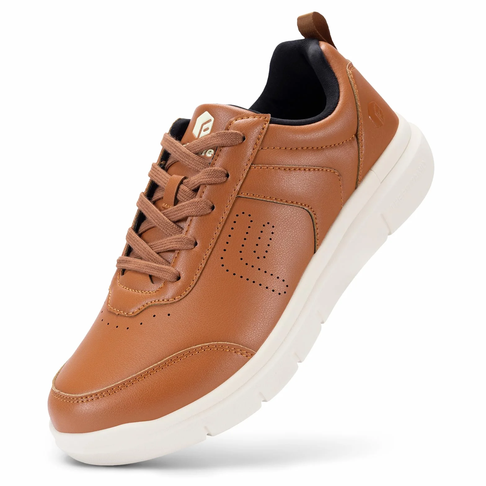 Fitville Extra Wide Buty Codzienne Męskie Super Miękkie Skórzane Trampki Sportowe Klasyczne Buty Sportowe Biznesowe Buty Sportowe Na Co Dzień Oddychające Buty Do Chodzenia