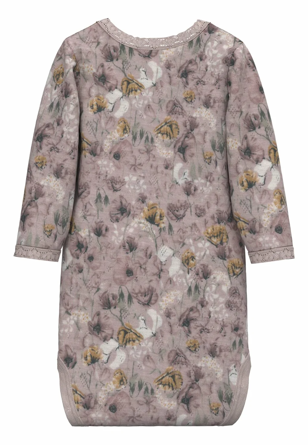 NAME IT Body niemowlęce Niemowlęta - dziewczynki Nbfwang Wool Needle Ls Body Noos Xxiii