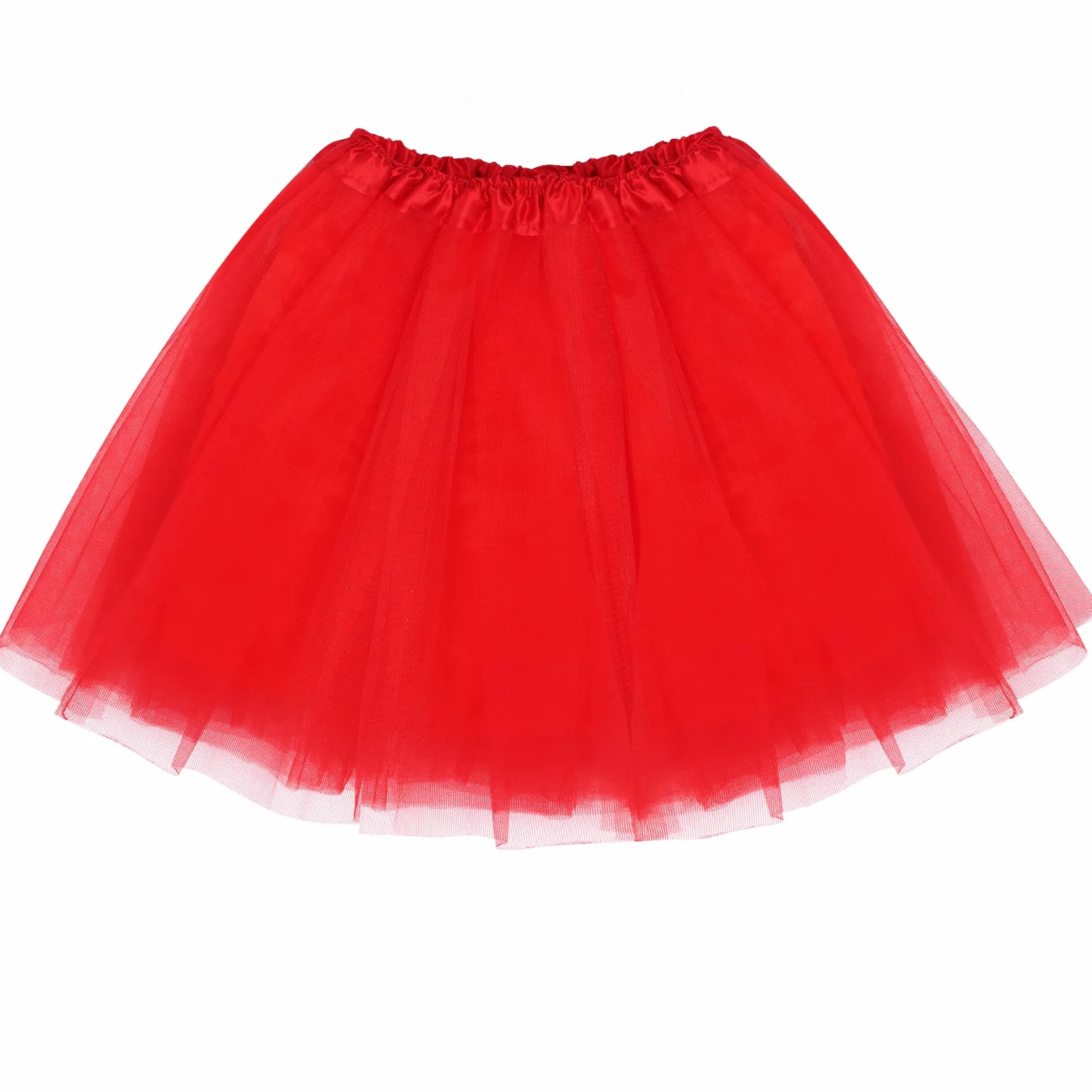 Damska spódnica tutu, rozciągliwa, mini spódniczka tutu, dla dorosłych, baletowa, tiulowa, na imprezę, do kostiumu, tańca