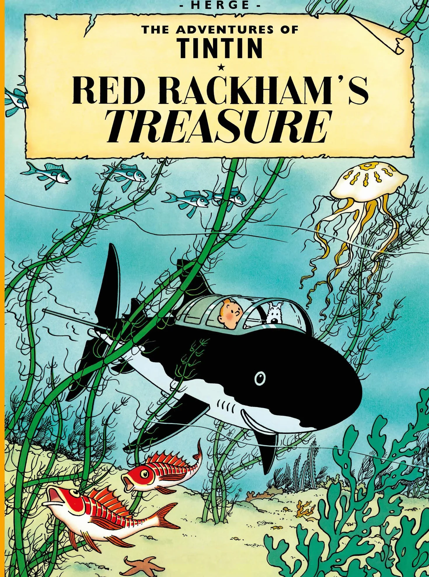 Red Rackham's Treasure (Adventures of Tintin): The Official Classic Children’s Illustrated Mystery Adventure Series