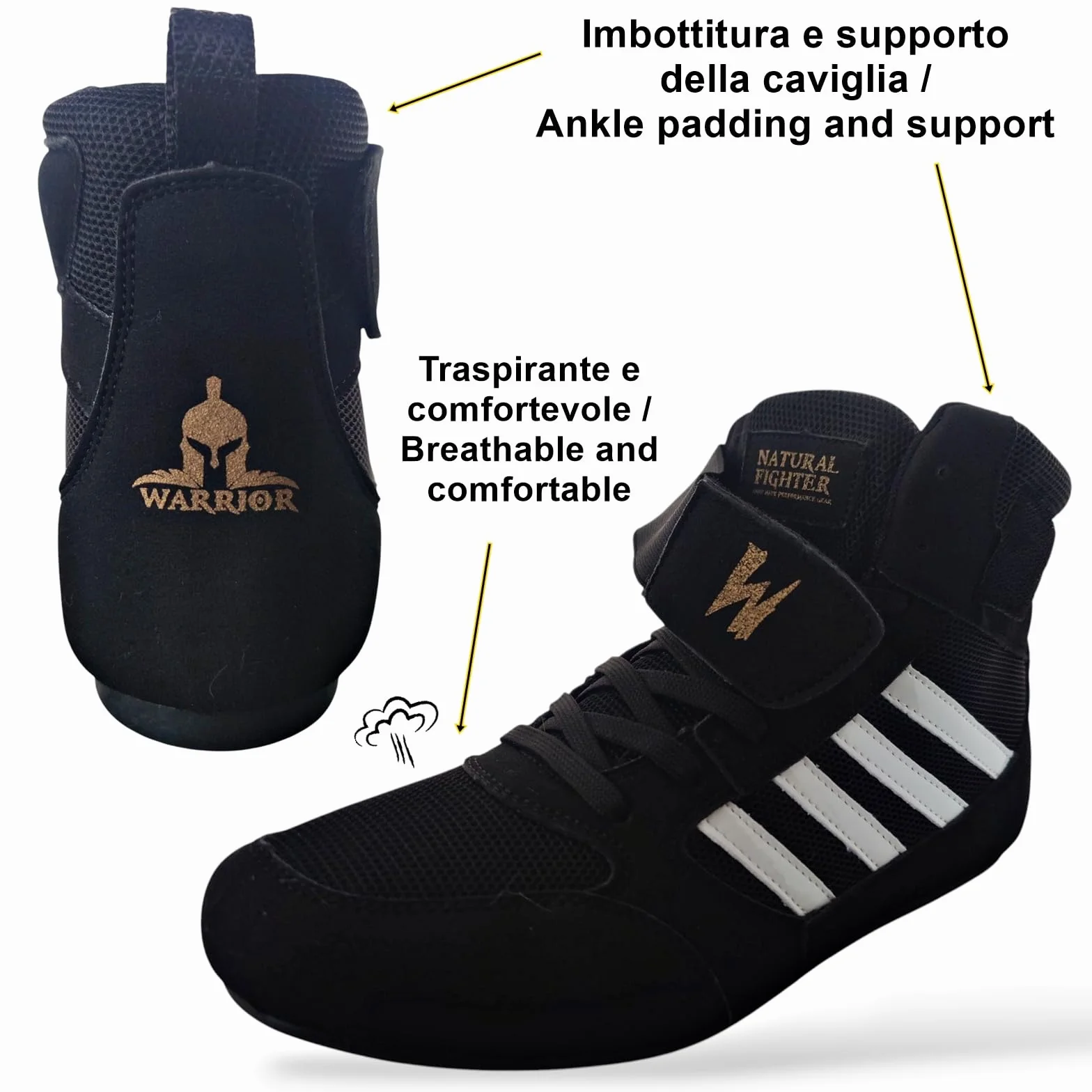 Buty bokserskie Fitness Wrestling Wolna walka MMA lekkie elastyczne wegańskie skórzane buty bokserskie