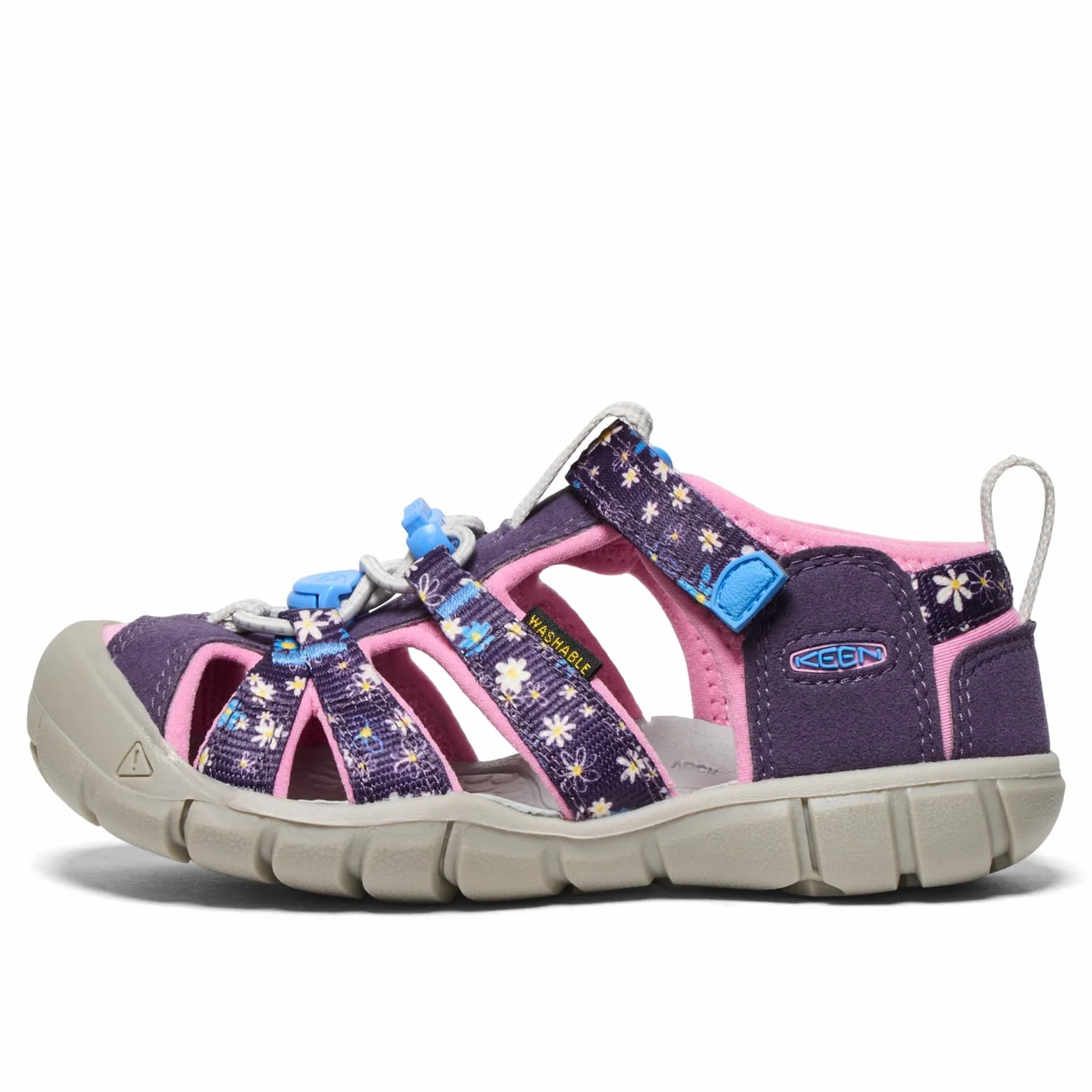 KEEN Sandały dziecięce unisex Seacamp 2 CNX, Stokrotki Marina, 29 EU