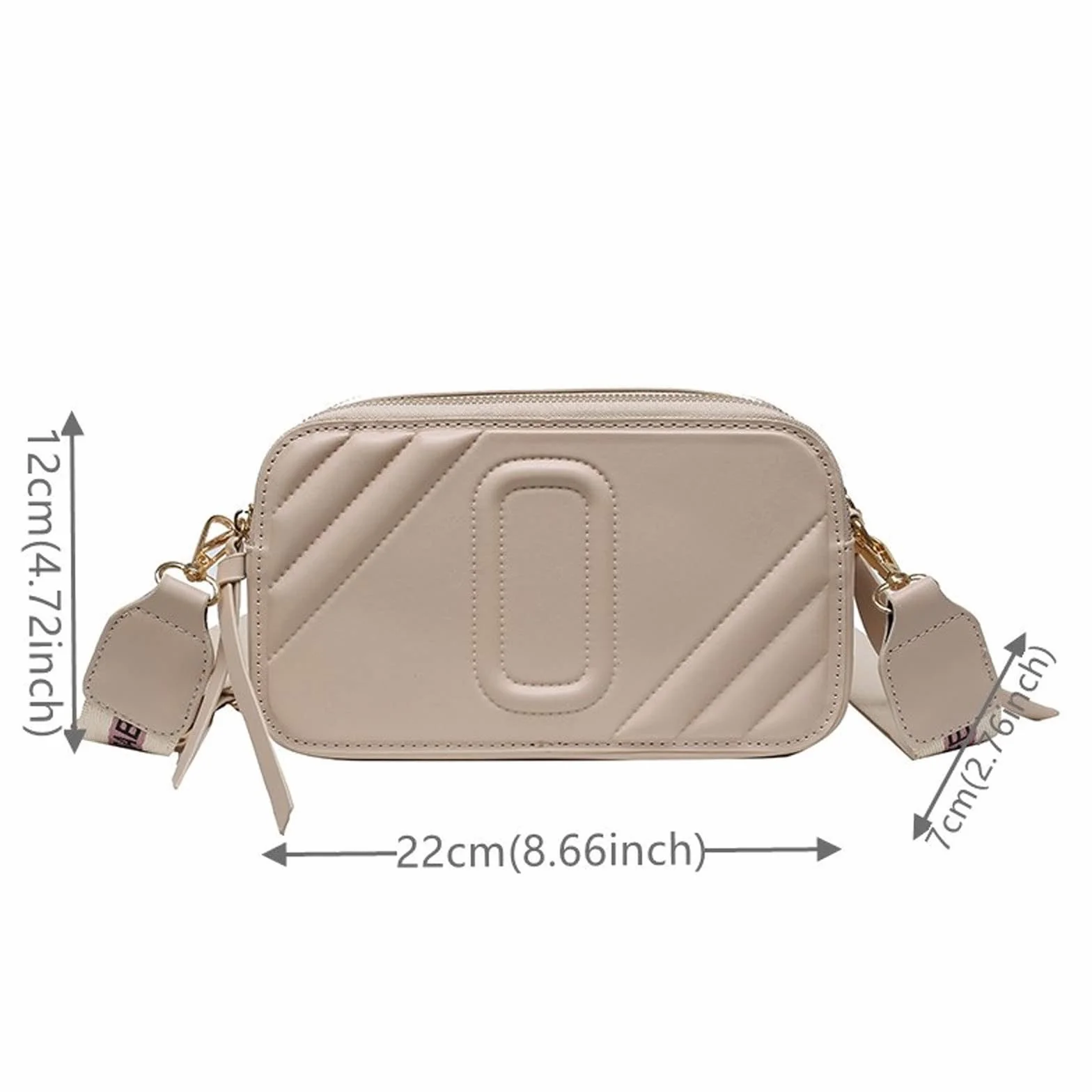 Damskie torby na ramię Vintage Women Crossbody Bag Soft PU Leather Luxury Handbags Women Bags Designer Female Small Messenger Shoulder Bag(Pink)