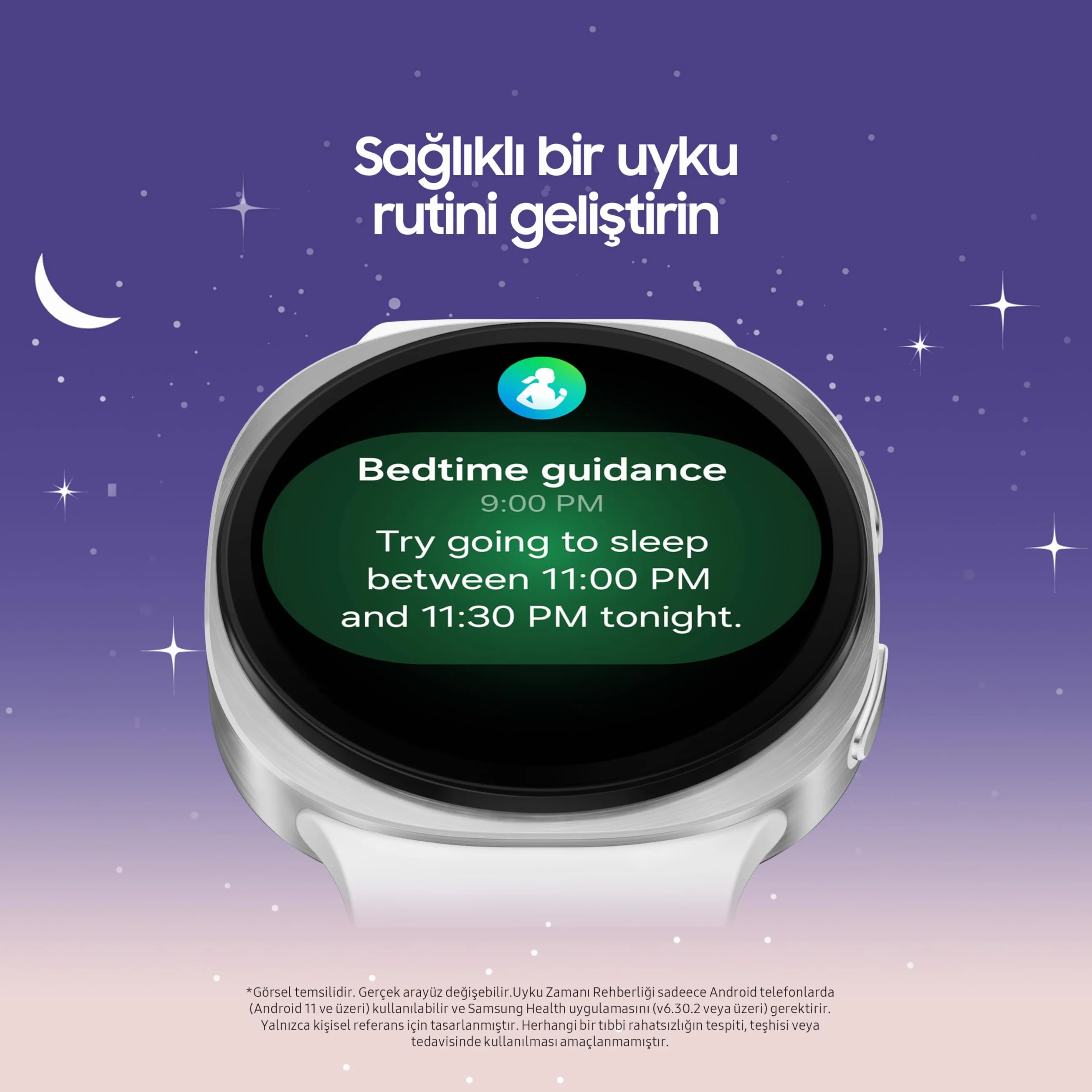 Samsung Galaxy Watch 8 srebrny, Bluetooth, 40 mm Smart Watch (Samsung Turkey Guaranteed)