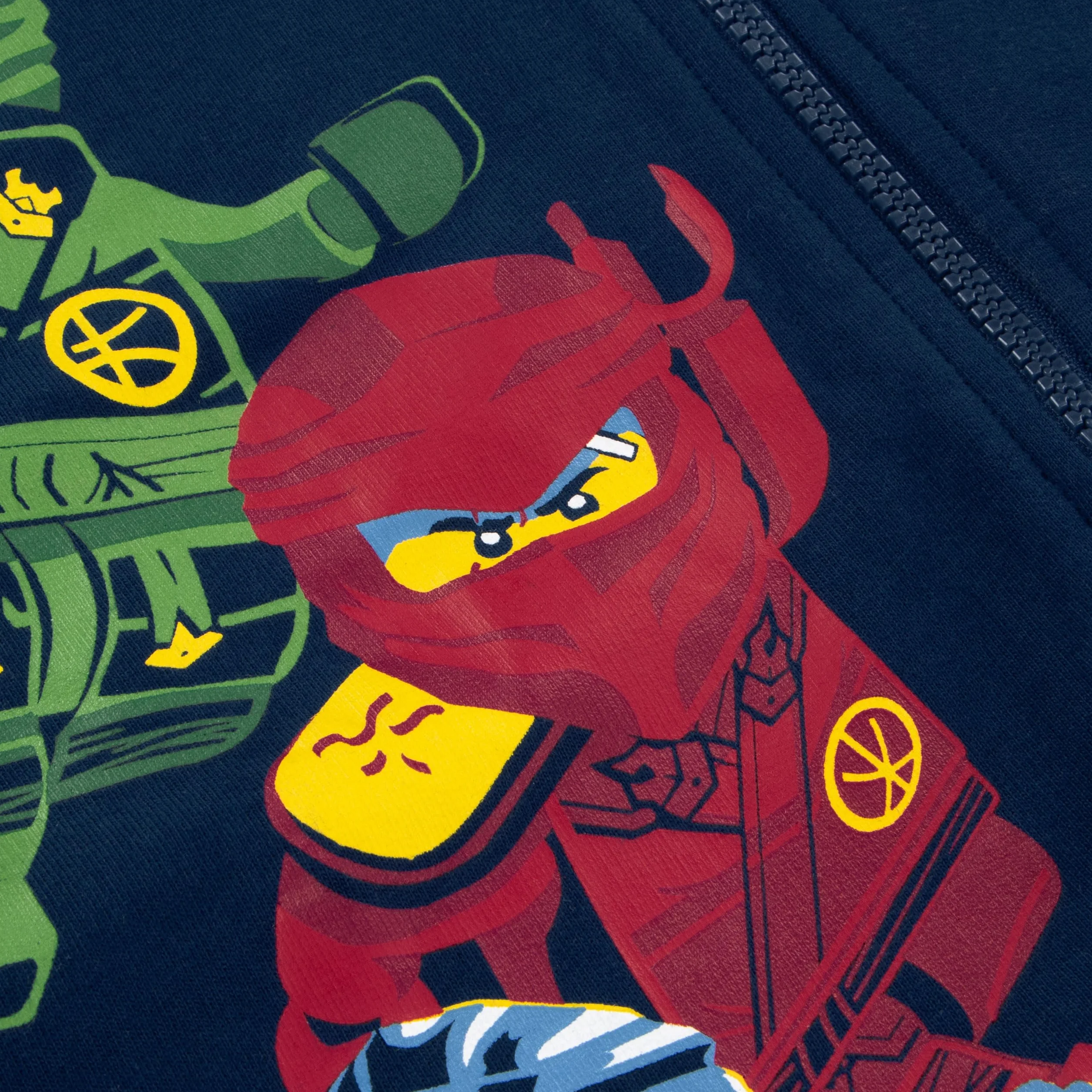 Bluza z kapturem Lego Ninjago | Ubrania Ninjago dla chłopców | Dziecięca bluza Ninja | Wiek od 5 do 13 lat