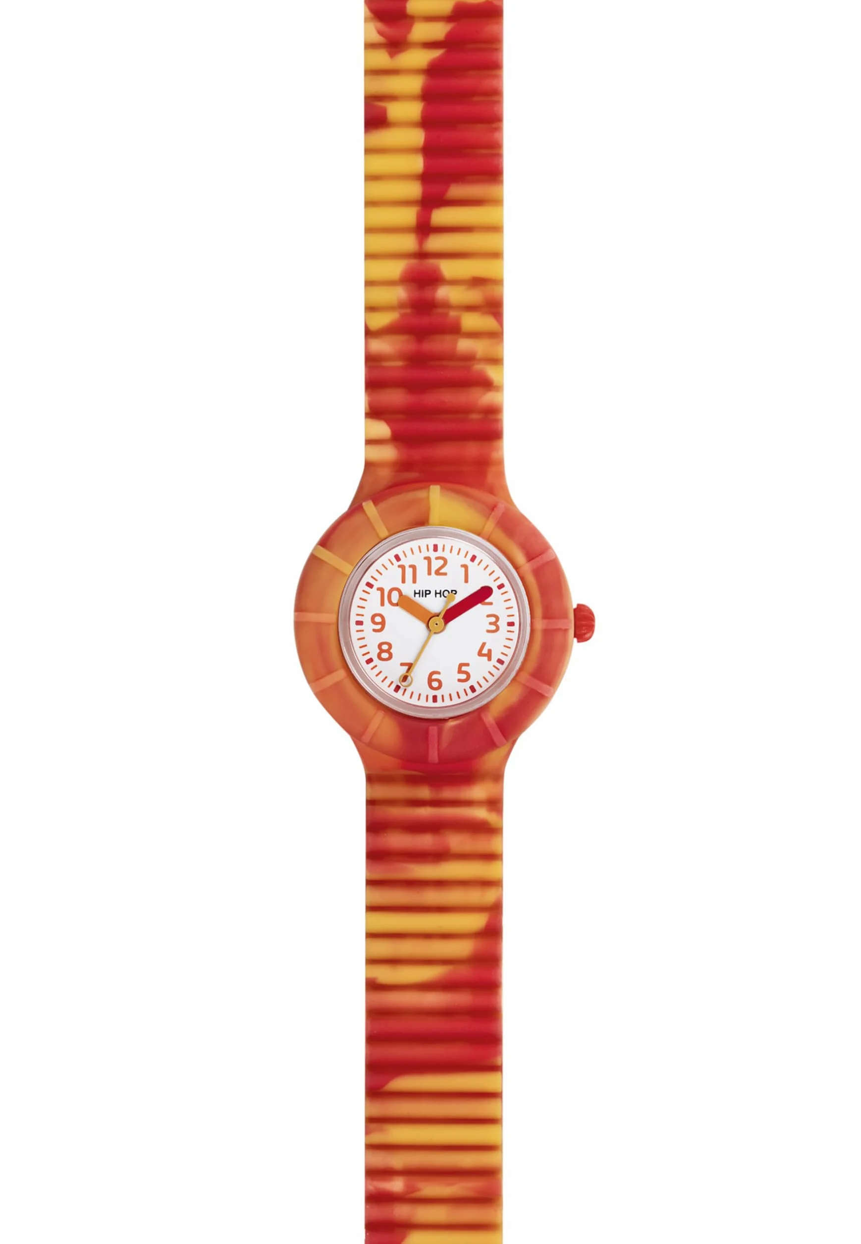HIP HOP, Kolekcja dla dzieci, Pop It Girl zegarek z wymiennym silikonowym paskiem, żywe i trwałe kolory, koperta 28 mm, wodoodporny, regulowana długość 23,4 cm