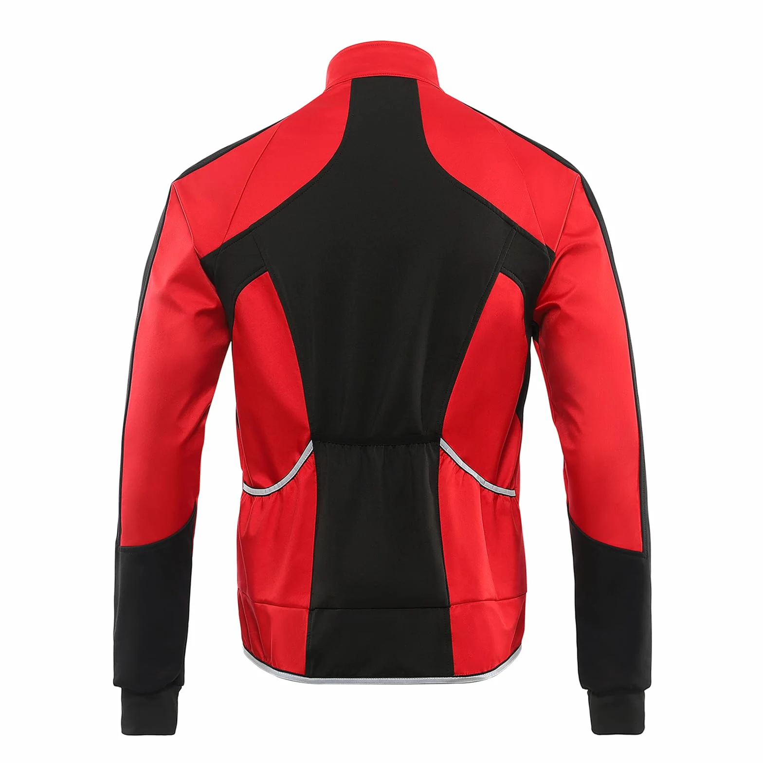 BERGRISAR Męska kurtka rowerowa, zimowa, softshell, polarowa, kurtka rowerowa, termiczna wiatrówka do biegania BG011
