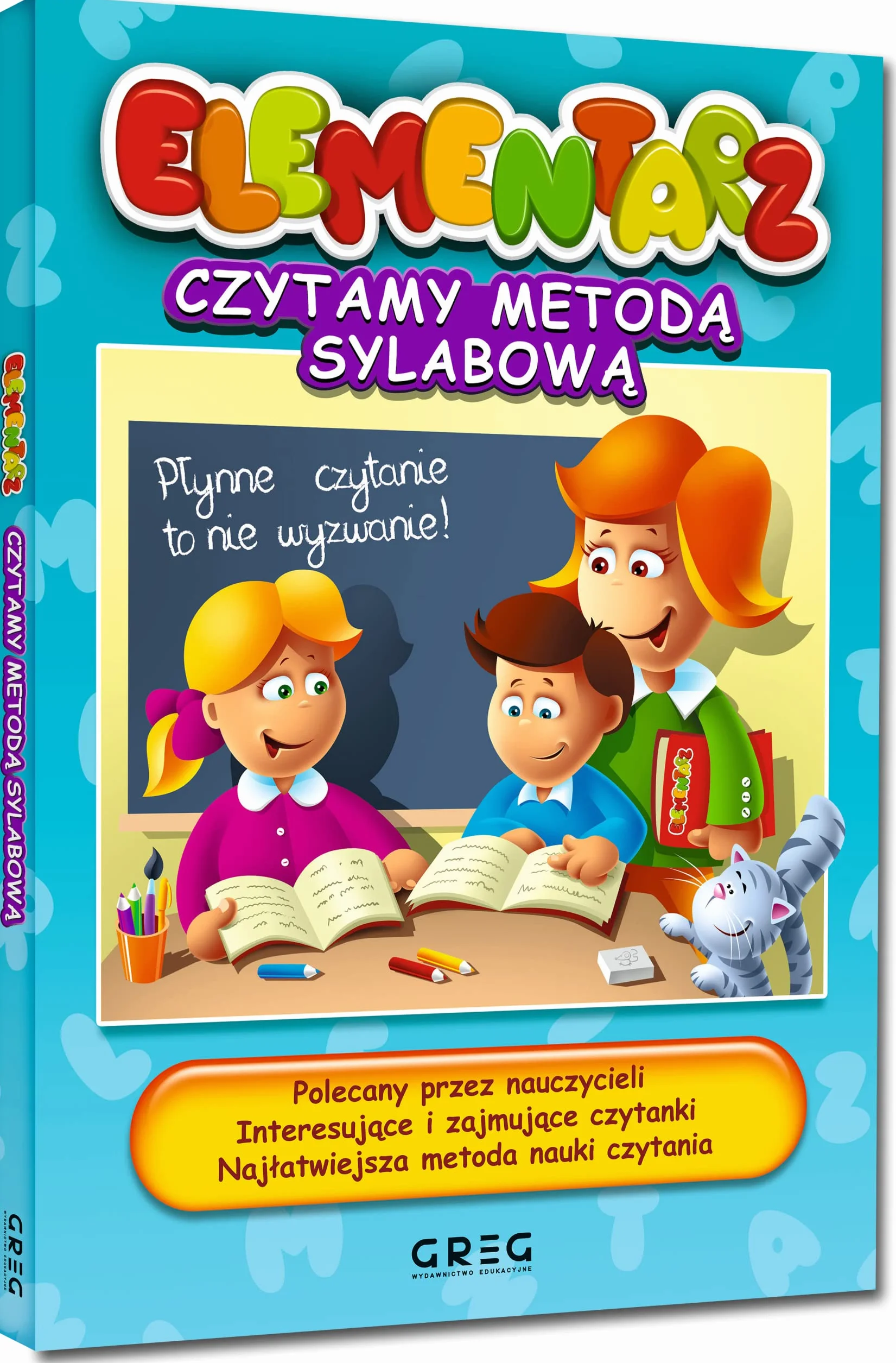 ELEMENTARZ CZYTAMY METODĄ SYLABOWĄ miękka