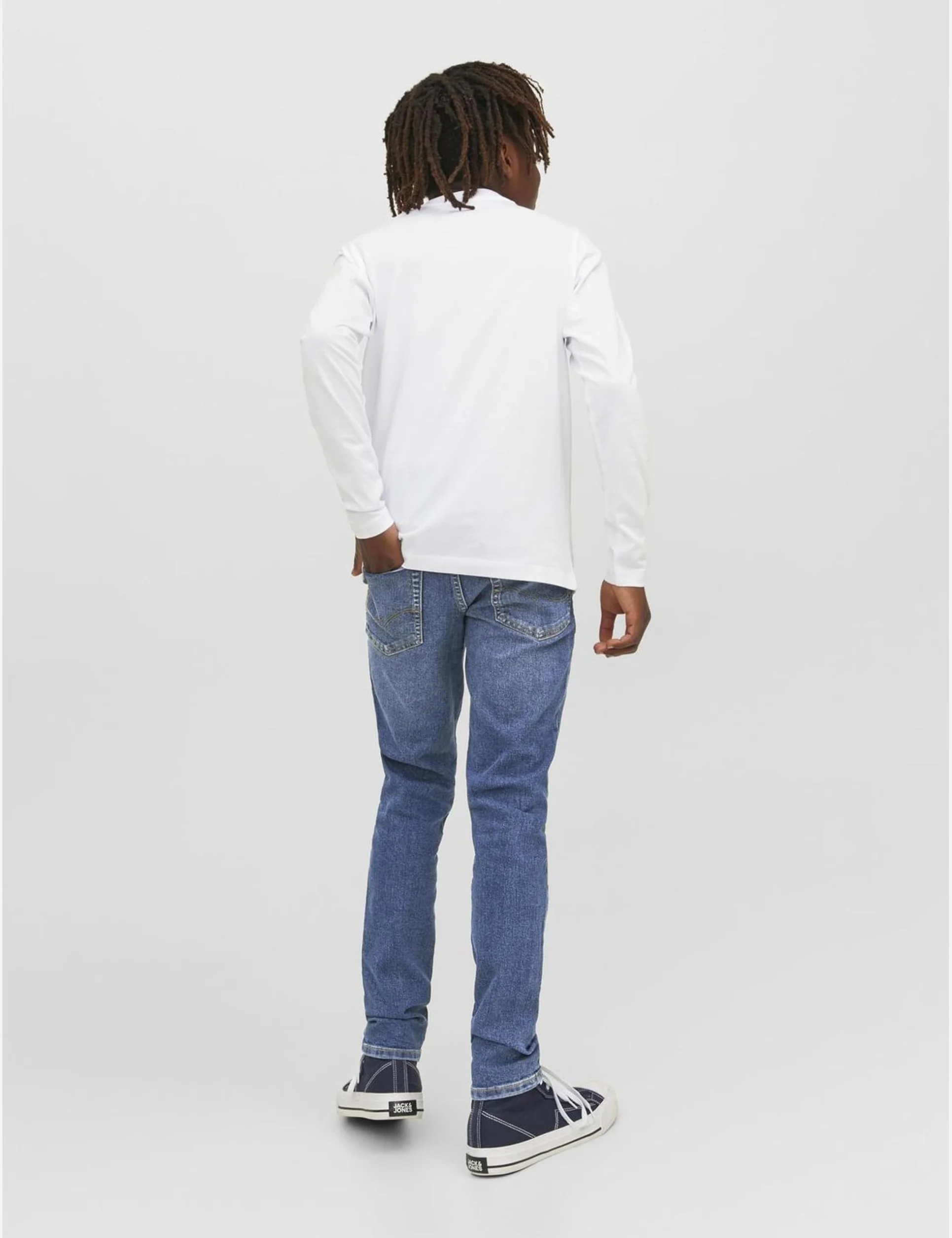 JACK & JONES Jjiglenn Jjoriginal Mf 071 Noos Mni - spodnie jeansowe Chłopcy